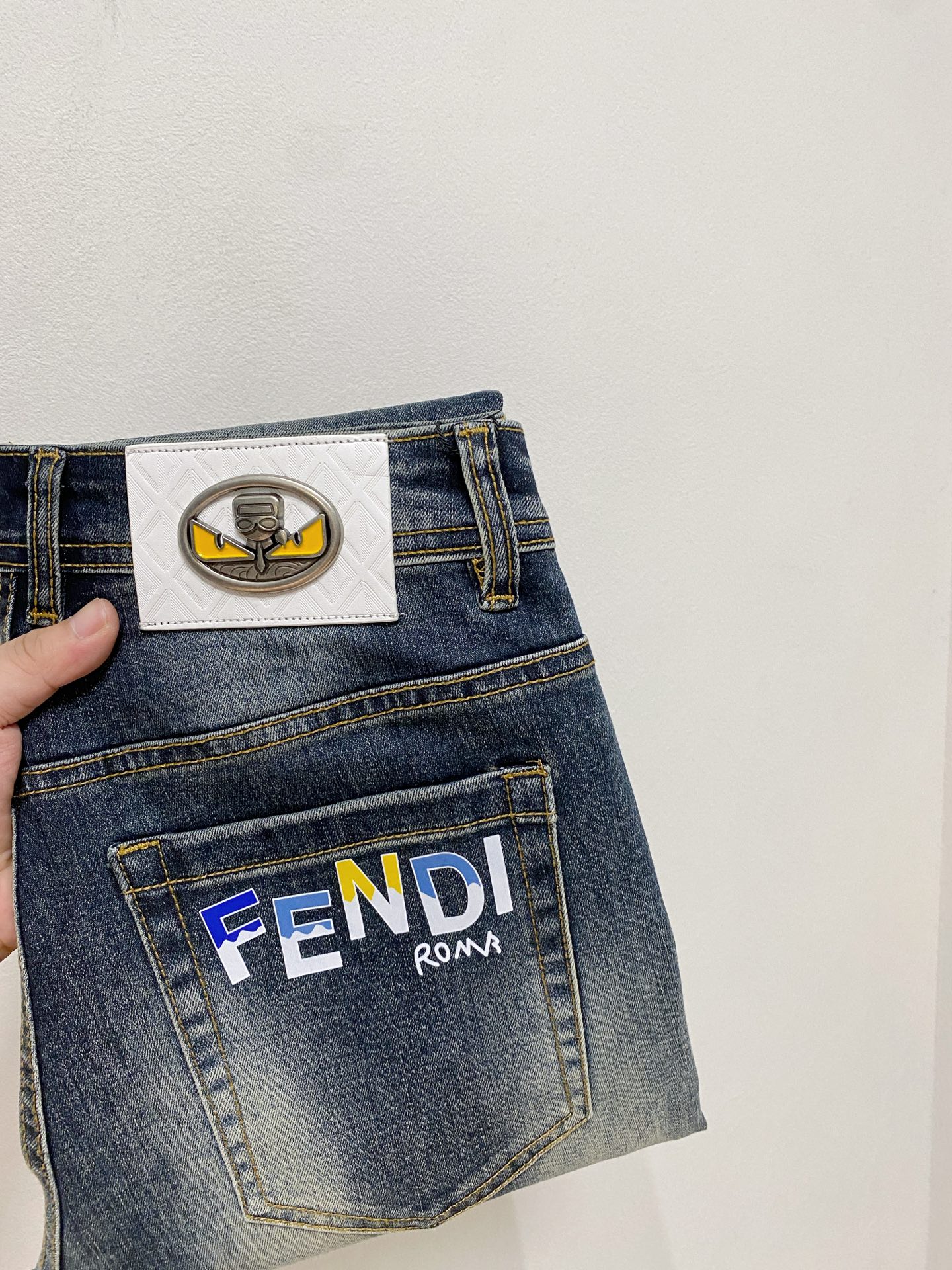 🌾芬迪【新品】高端独家发售 25SS四季款超燃炸街系列之最牛仔裤 独家隆重推出 原版定制高端品质面料 定