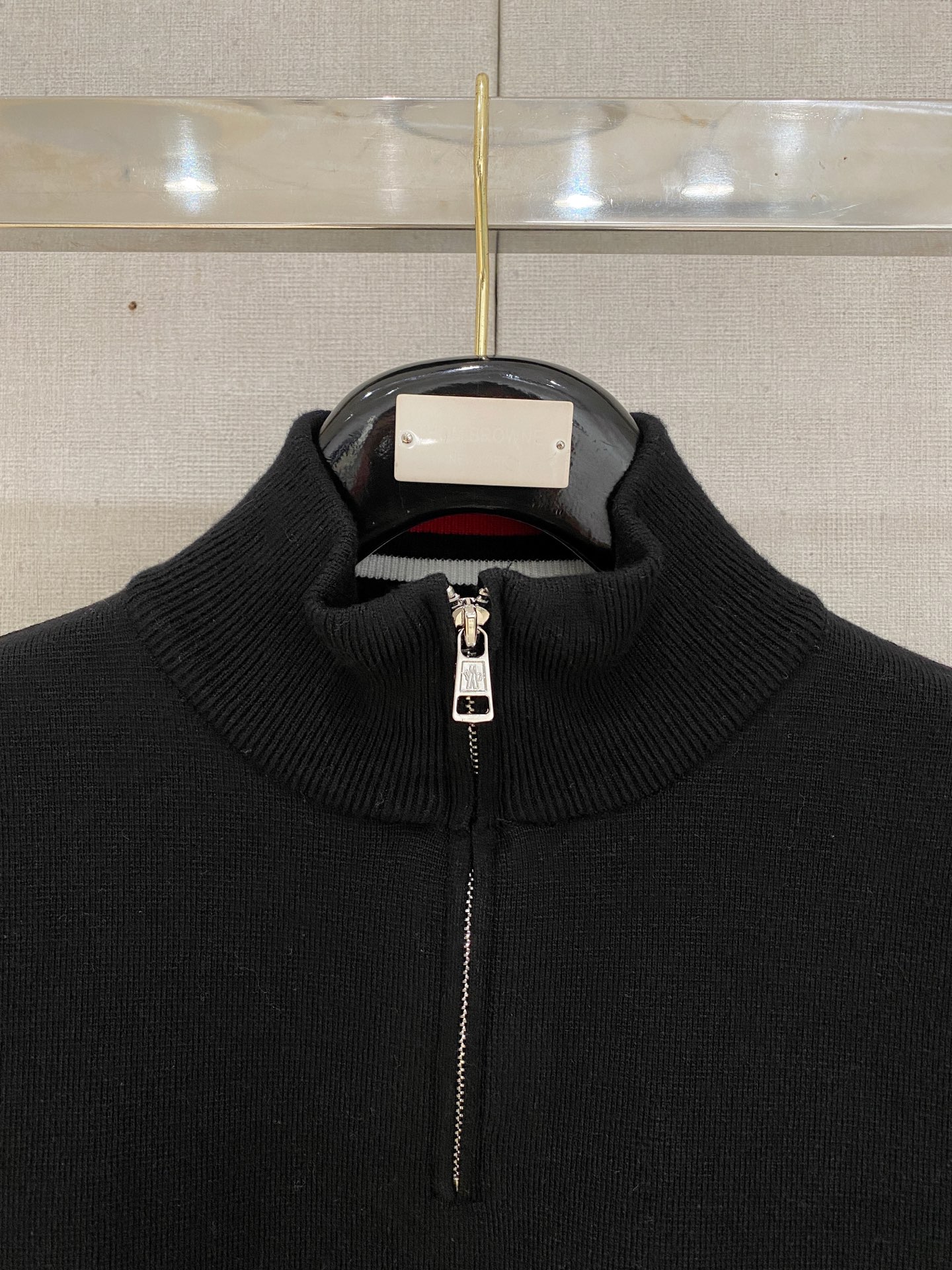 Moncler Half-Zip Pullover: Luxurious Wool Blend, Warm & Stylish - M to 3XL 3 i1761058993808 2374 0 1