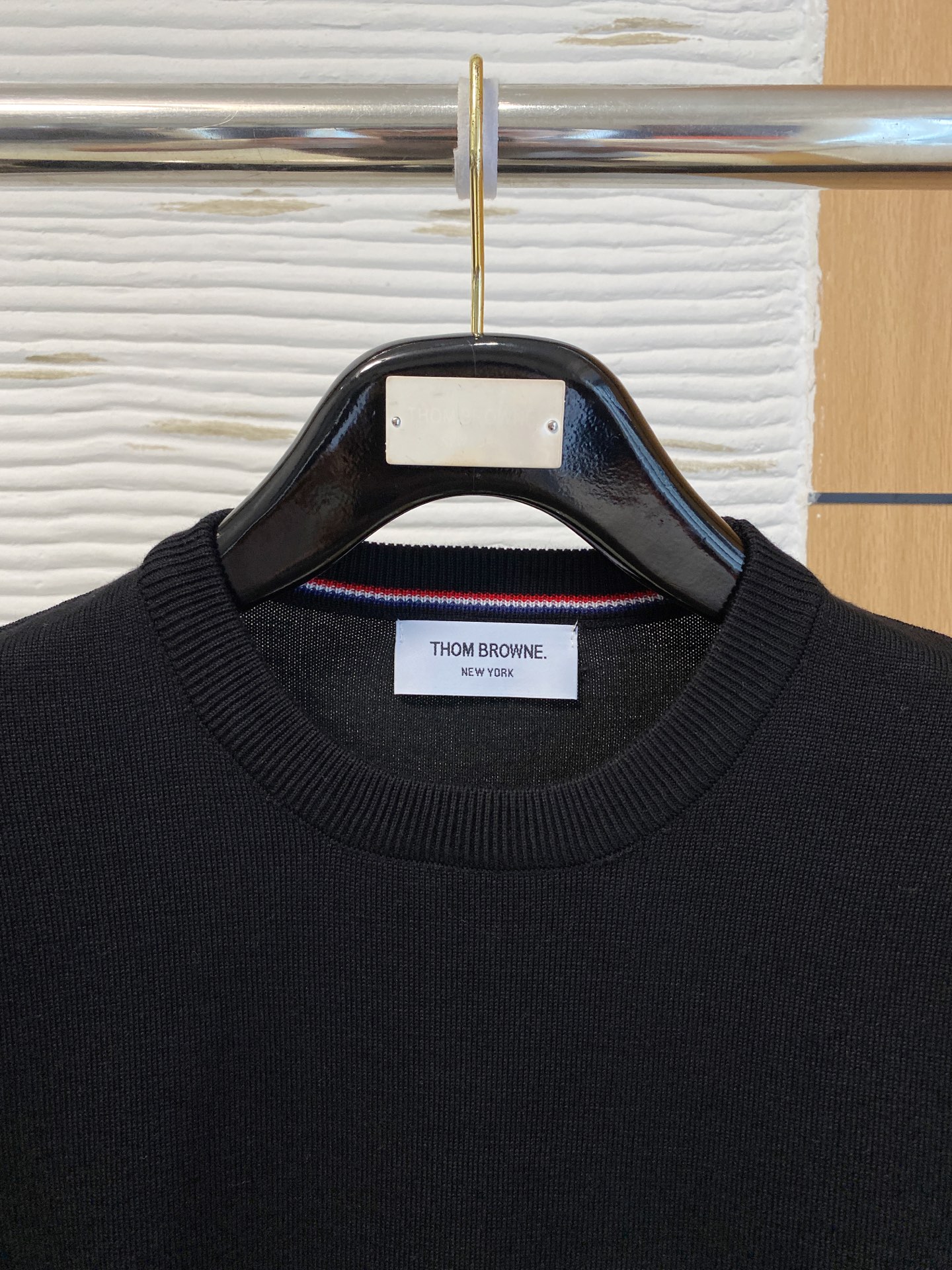 TB 2025早秋新款男士羊毛针织衫，专柜在售爆款单品，各大时尚买手明星人手一件的百搭单品。简单时尚甚是