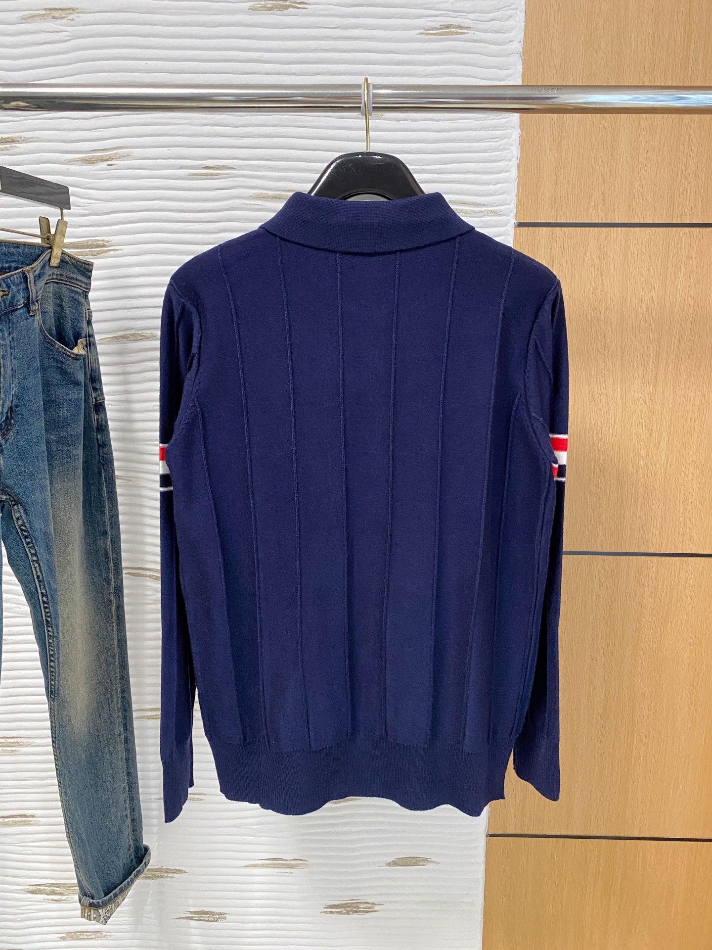 TB 2025早秋新款男士羊毛针织衫，专柜在售爆款单品，各大时尚买手明星人手一件的百搭单品。简单时尚甚是