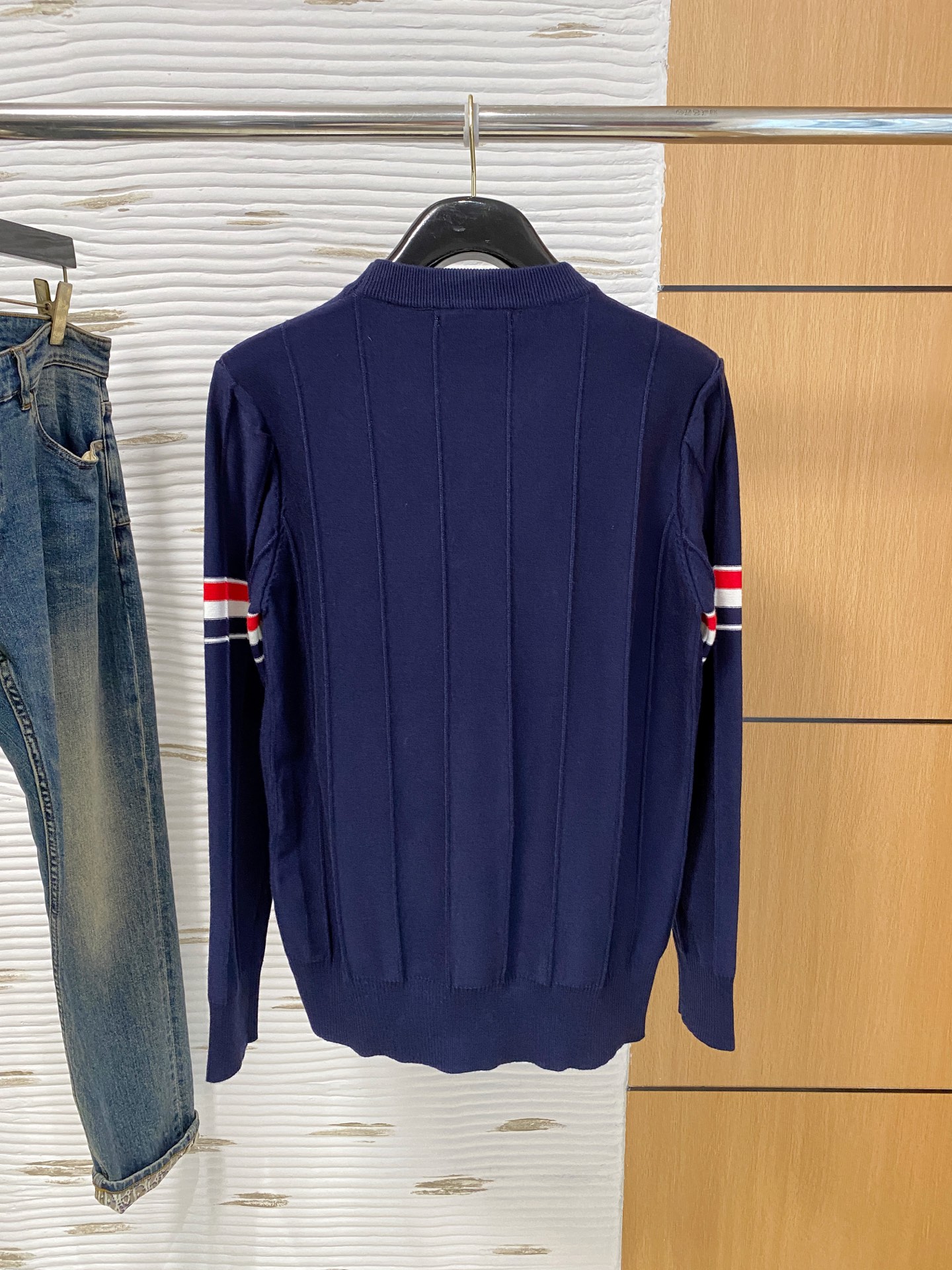 TB 2025早秋新款男士羊毛针织衫，专柜在售爆款单品，各大时尚买手明星人手一件的百搭单品。简单时尚甚是