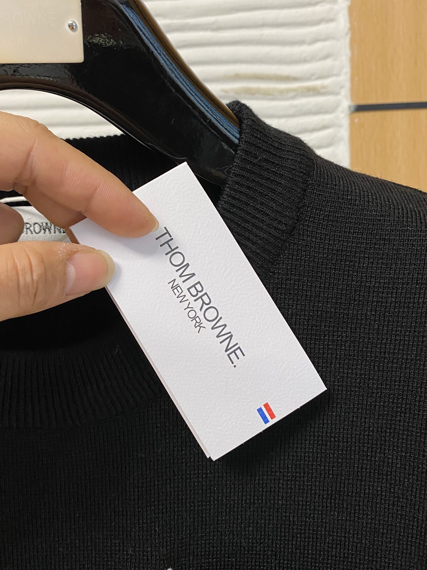 TB 2025早秋新款男士羊毛针织衫，专柜在售爆款单品，各大时尚买手明星人手一件的百搭单品。简单时尚甚是