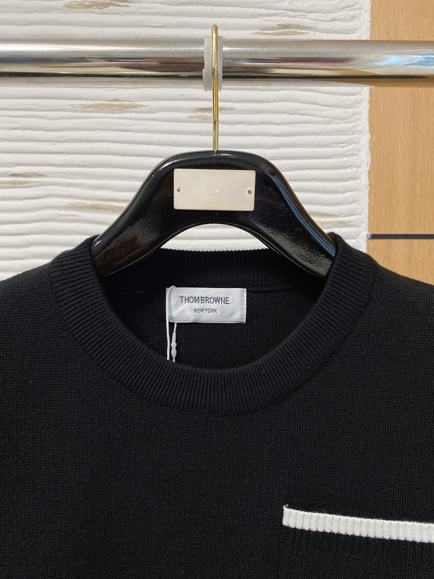 TB 2025早秋新款男士羊毛针织衫，专柜在售爆款单品，各大时尚买手明星人手一件的百搭单品。简单时尚甚是