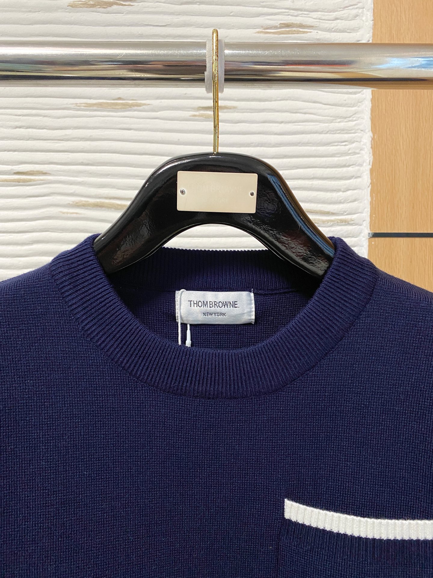 TB 2025早秋新款男士羊毛针织衫，专柜在售爆款单品，各大时尚买手明星人手一件的百搭单品。简单时尚甚是