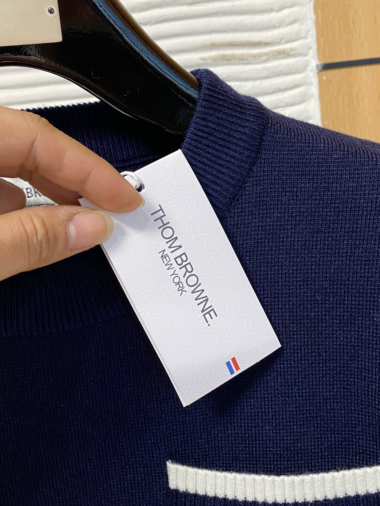 TB 2025早秋新款男士羊毛针织衫，专柜在售爆款单品，各大时尚买手明星人手一件的百搭单品。简单时尚甚是