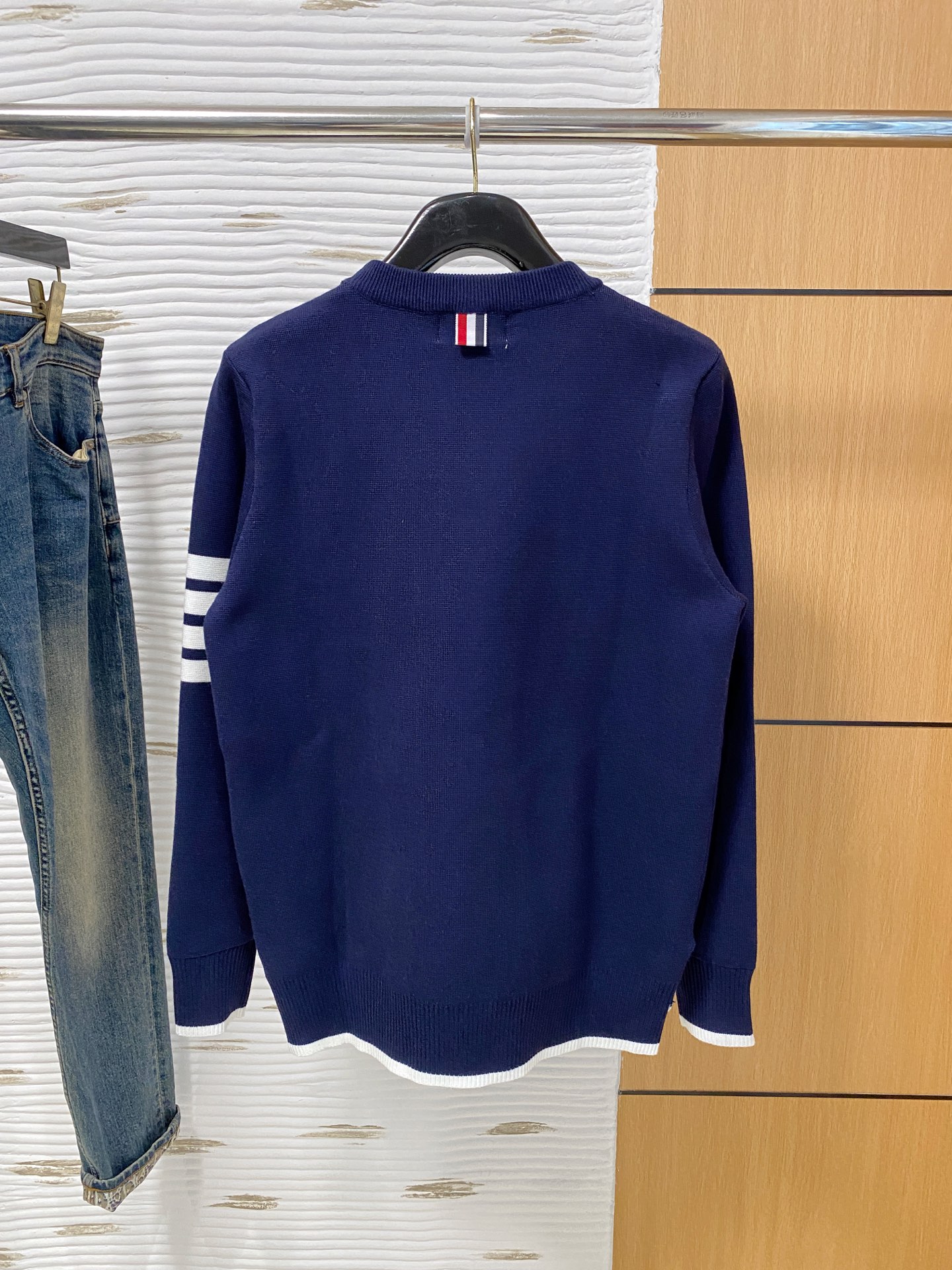 TB 2025早秋新款男士羊毛针织衫，专柜在售爆款单品，各大时尚买手明星人手一件的百搭单品。简单时尚甚是