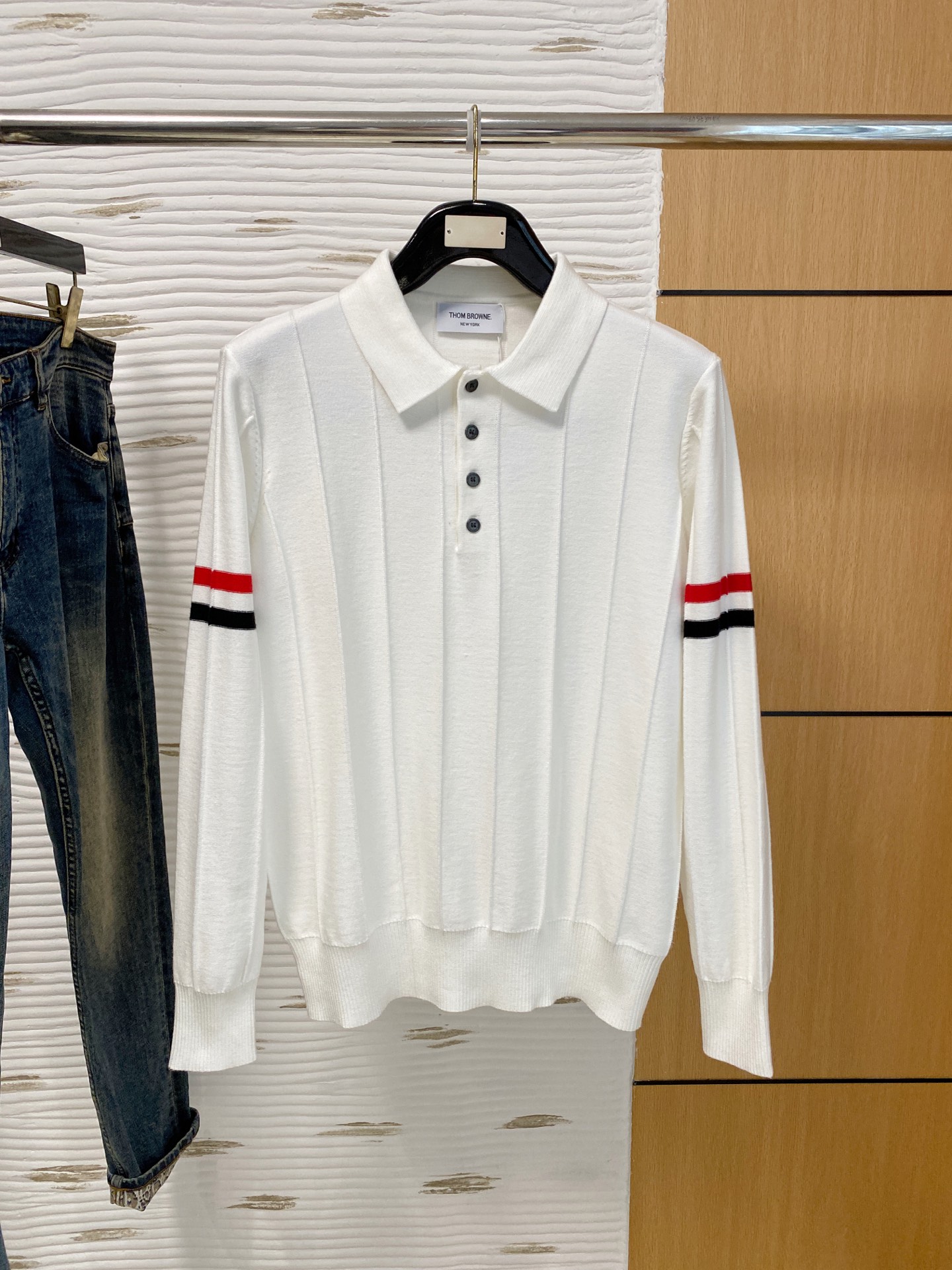 TB 2025早秋新款男士羊毛针织衫，专柜在售爆款单品，各大时尚买手明星人手一件的百搭单品。简单时尚甚是