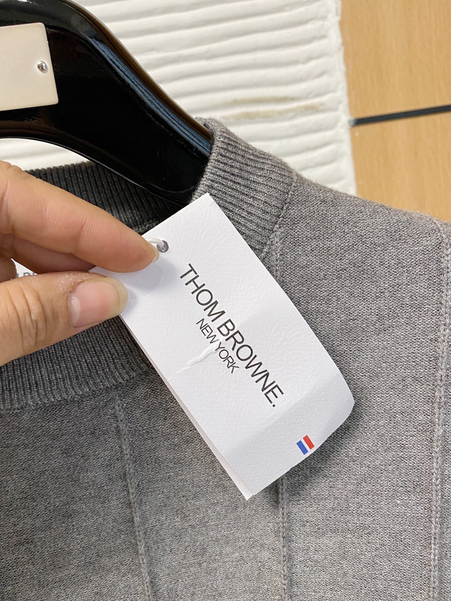 TB 2025早秋新款男士羊毛针织衫，专柜在售爆款单品，各大时尚买手明星人手一件的百搭单品。简单时尚甚是