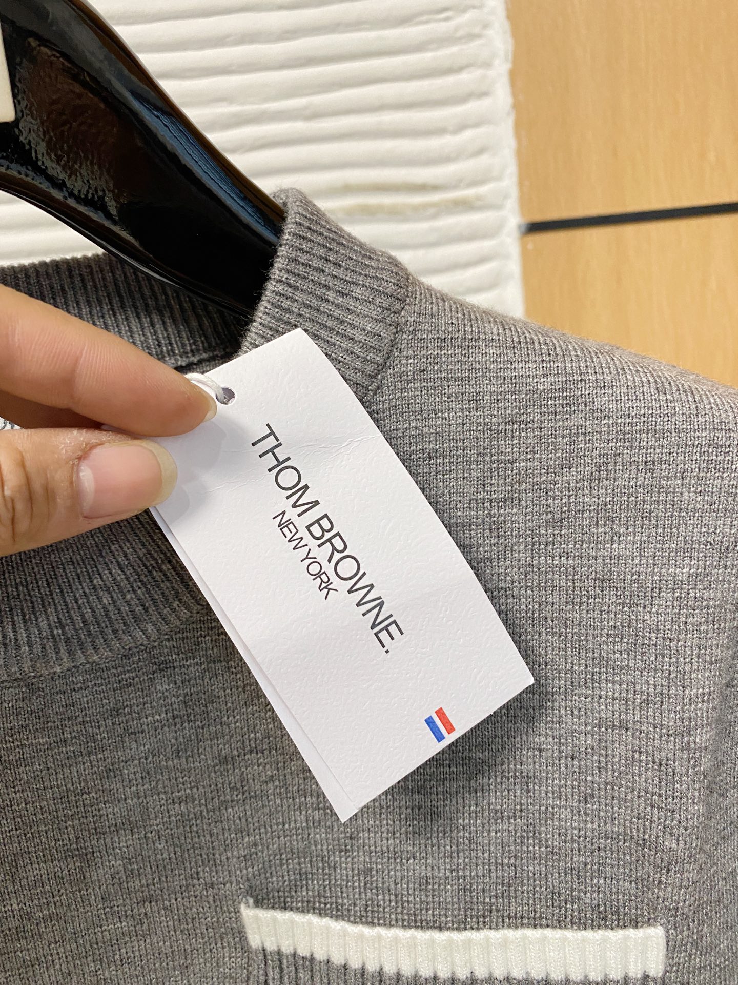 TB 2025早秋新款男士羊毛针织衫，专柜在售爆款单品，各大时尚买手明星人手一件的百搭单品。简单时尚甚是