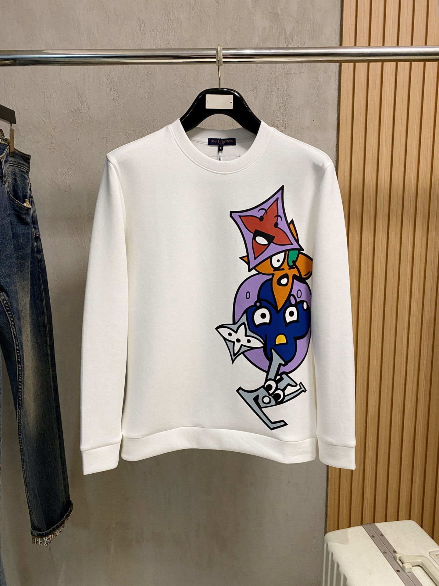 🌾 Lv 2025早秋新款 顶级版本 最新款空气层 卫衣独家发售！原版复刻，独家设计，超强工艺！极其奢华