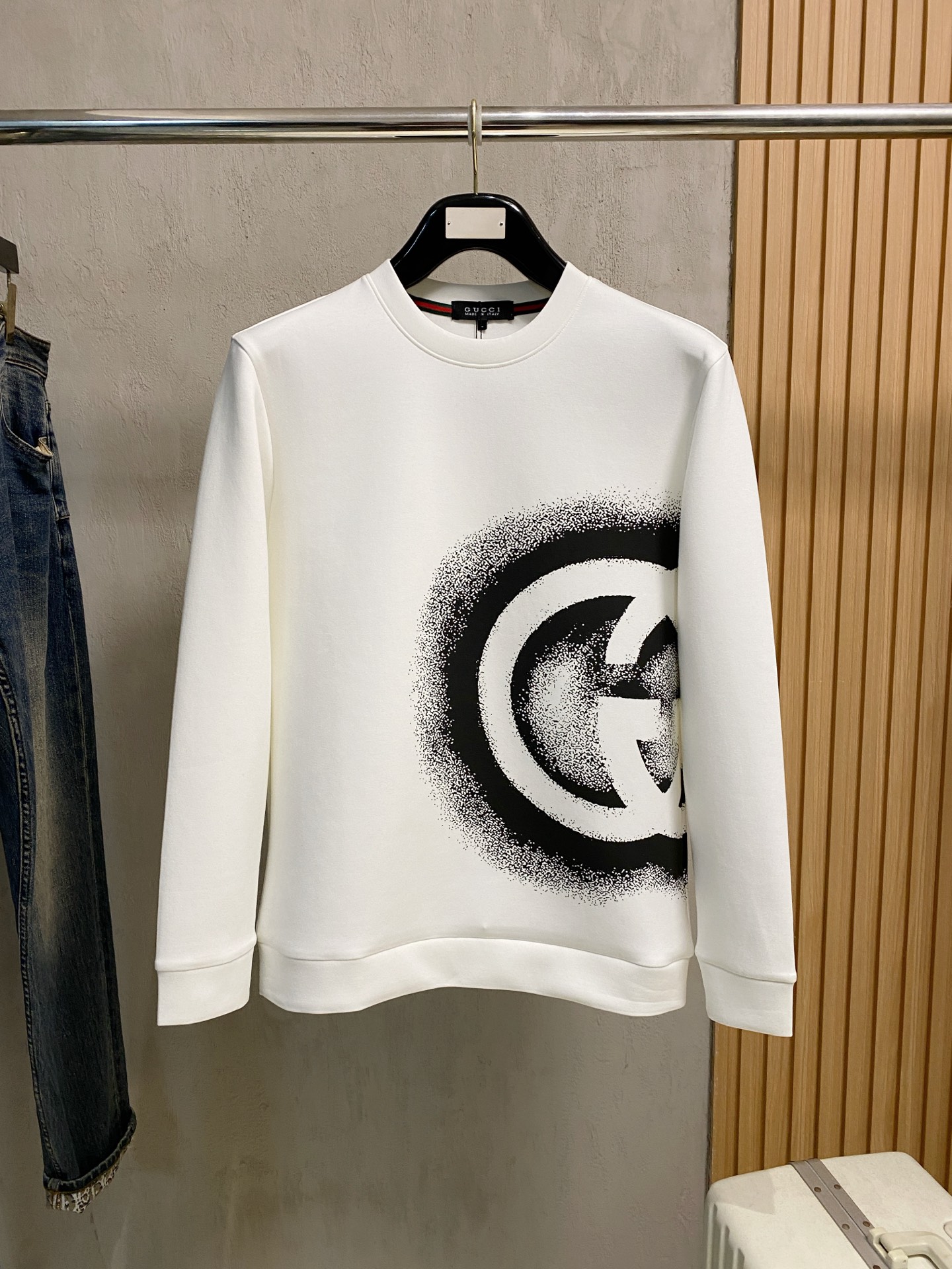 🌾 古驰 2025早秋新款 顶级版本 最新款空气层 卫衣独家发售！原版复刻，独家设计，超强工艺！极其奢华