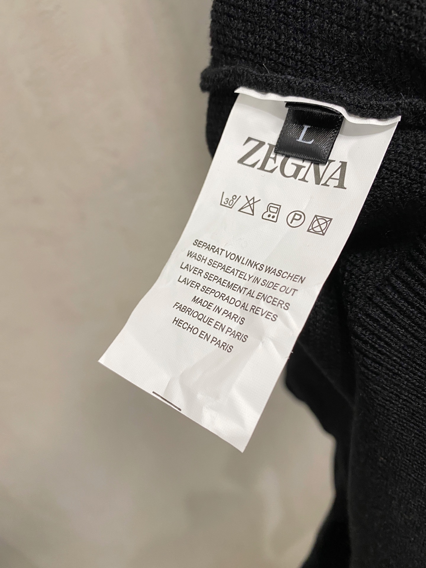 杰尼亚 毛衣 2025秋冬最新系列，专柜1:1顶级复刻，全品相！加厚款，潮人必备单品！懂货的老铁赶紧下手