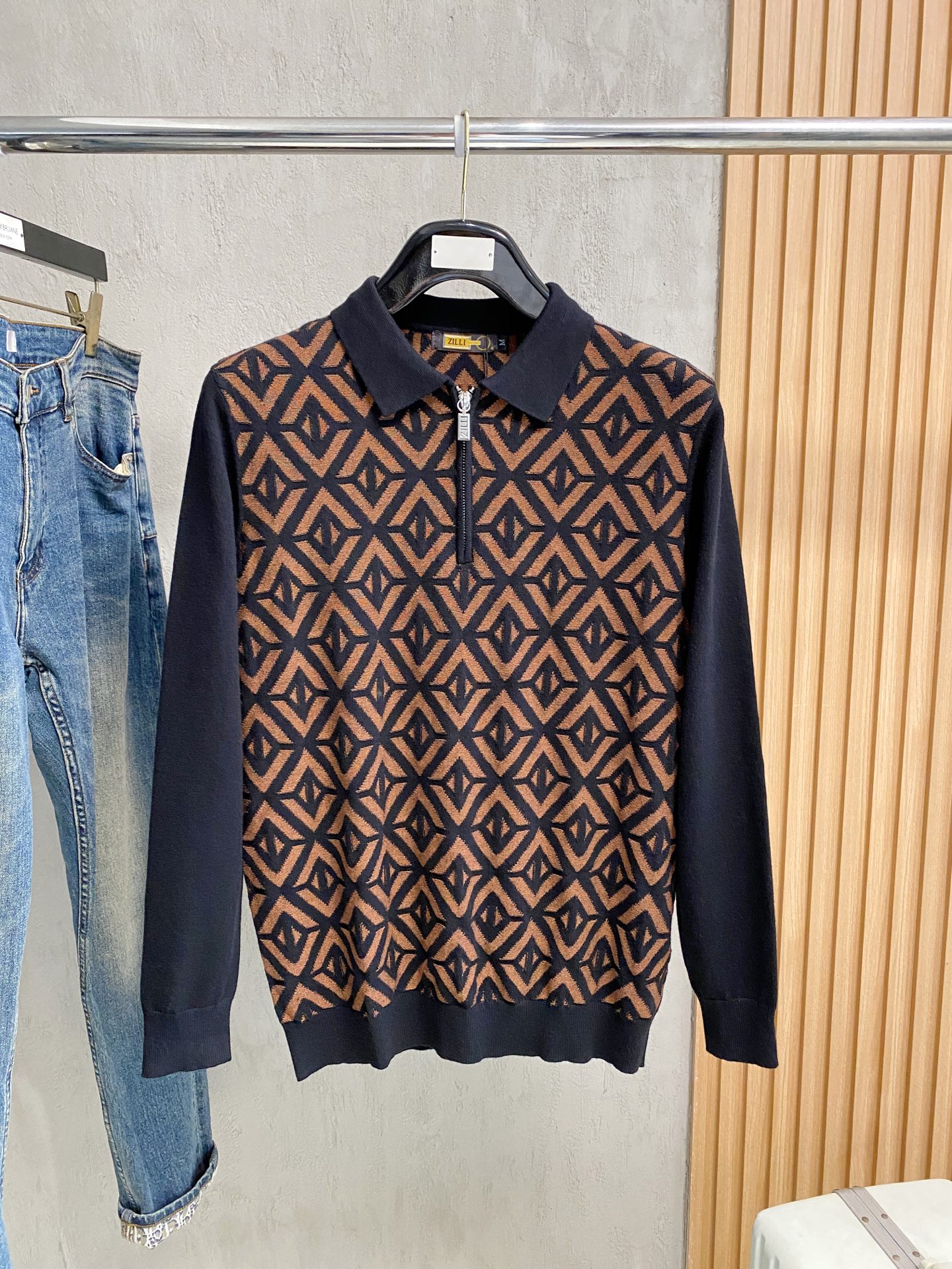 齐利 毛衣 2025秋冬最新系列，专柜1:1顶级复刻，全品相！加厚款，潮人必备单品！懂货的老铁赶紧下手，