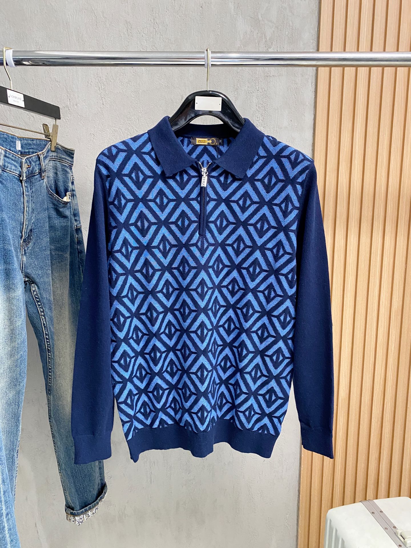 齐利 毛衣 2025秋冬最新系列，专柜1:1顶级复刻，全品相！加厚款，潮人必备单品！懂货的老铁赶紧下手，