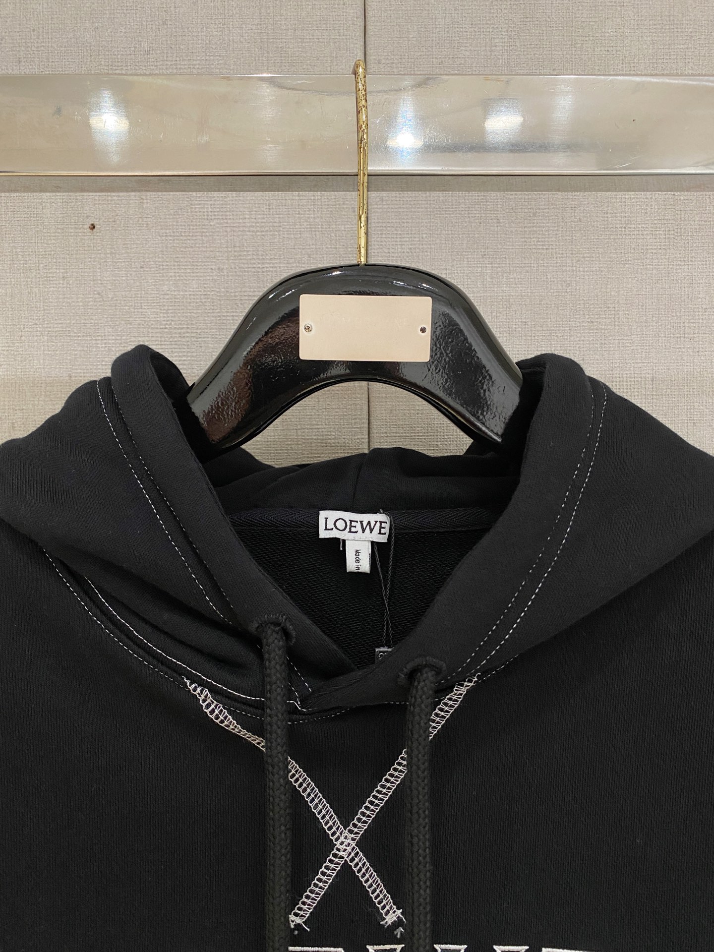 罗意威 25SS【新品】最新最顶级版本精美工艺圆领卫衣，最顶级的品质专柜原单套头衫，顶级制作工艺进口面料