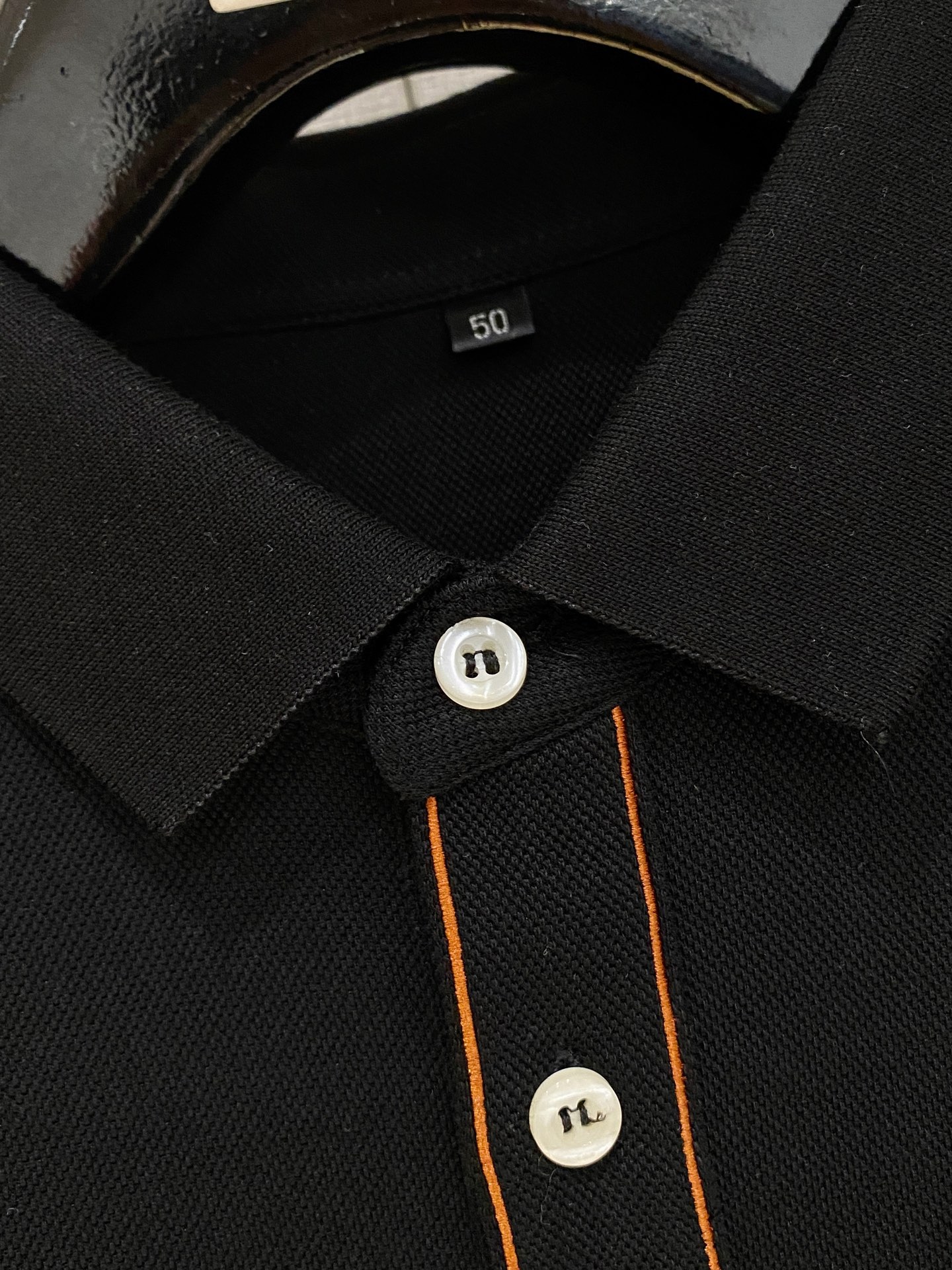 🔥🔥杰尼亚 25S秋季男士半拉链长袖POLO 胸前标志性LOGO徽标 整体非常的轻商务休闲！纯棉面料，上