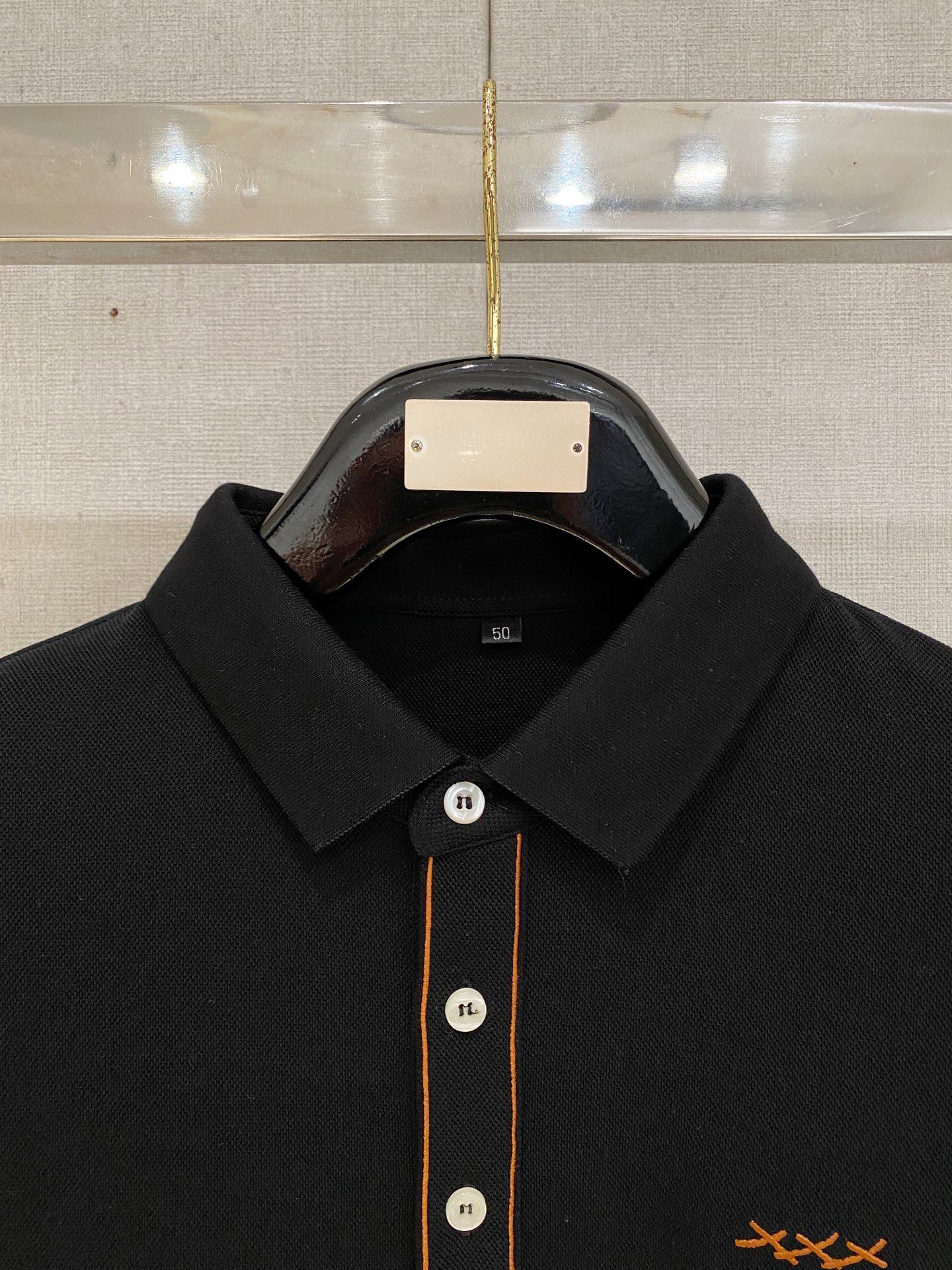 🔥🔥杰尼亚 25S秋季男士半拉链长袖POLO 胸前标志性LOGO徽标 整体非常的轻商务休闲！纯棉面料，上