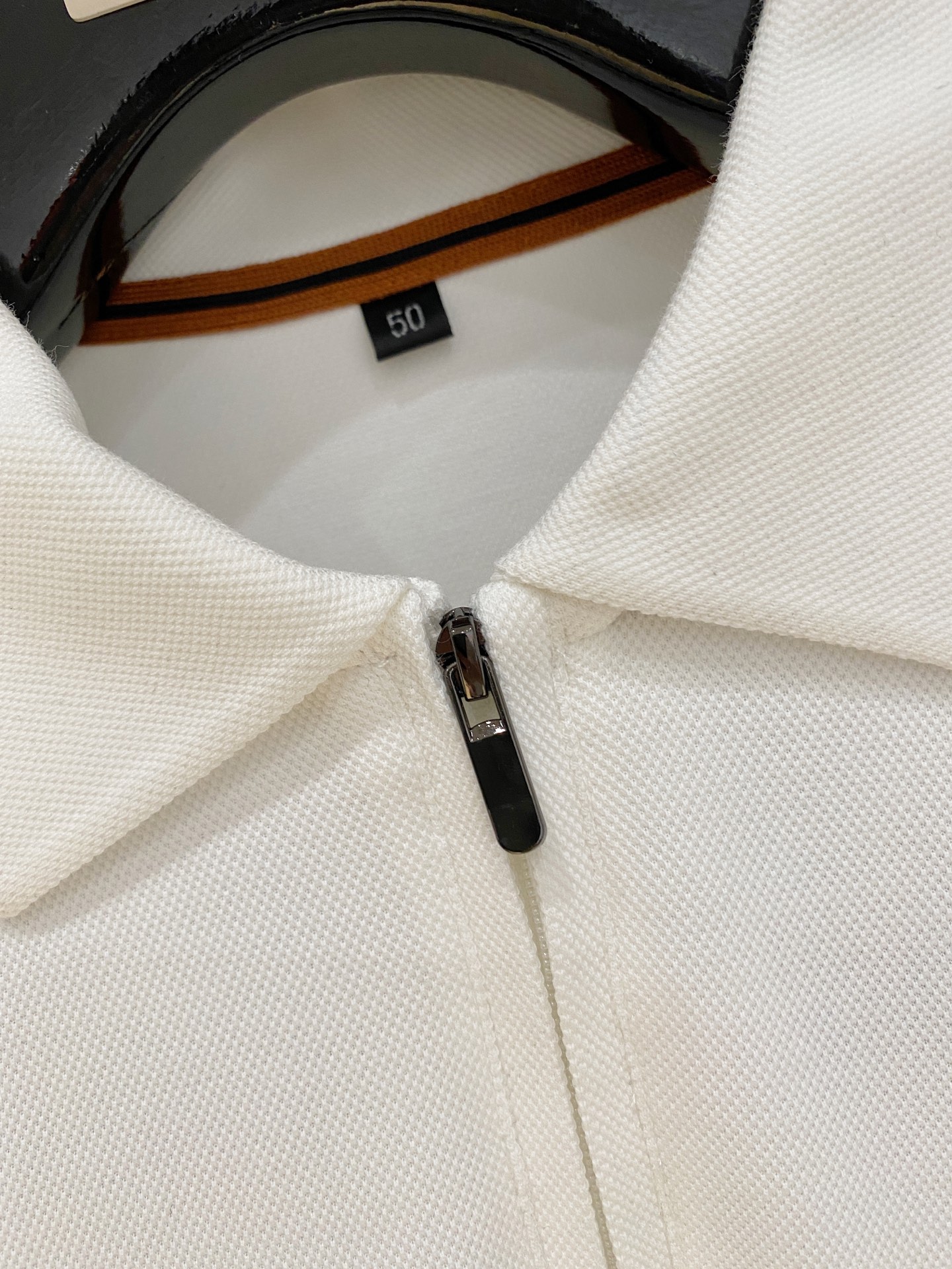 🔥🔥杰尼亚 25S秋季男士半拉链长袖POLO 胸前标志性LOGO徽标 整体非常的轻商务休闲！纯棉面料，上