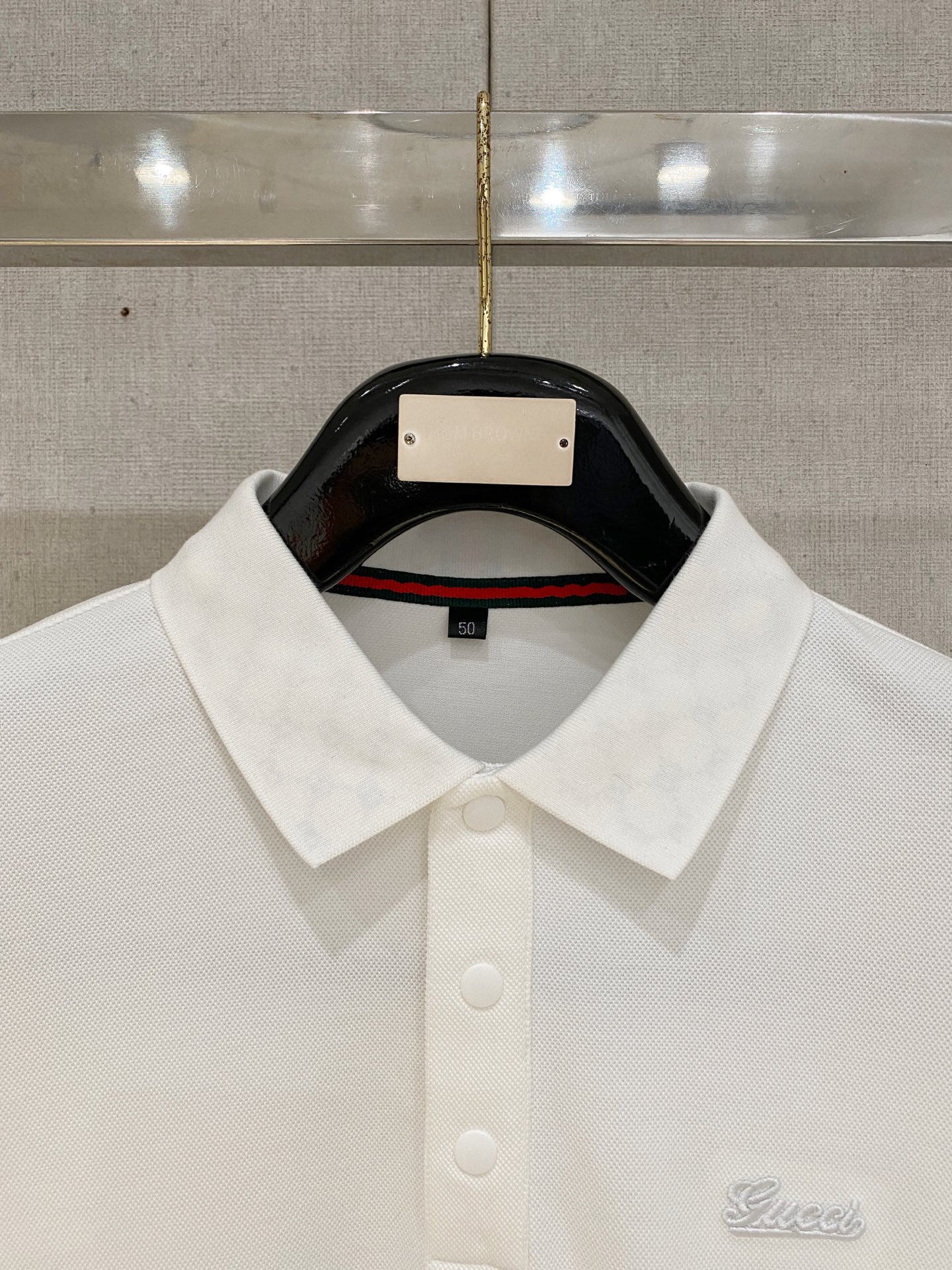 🔥🔥古驰 25S秋季男士半拉链长袖POLO 胸前标志性LOGO徽标 整体非常的轻商务休闲！纯棉面料，上身