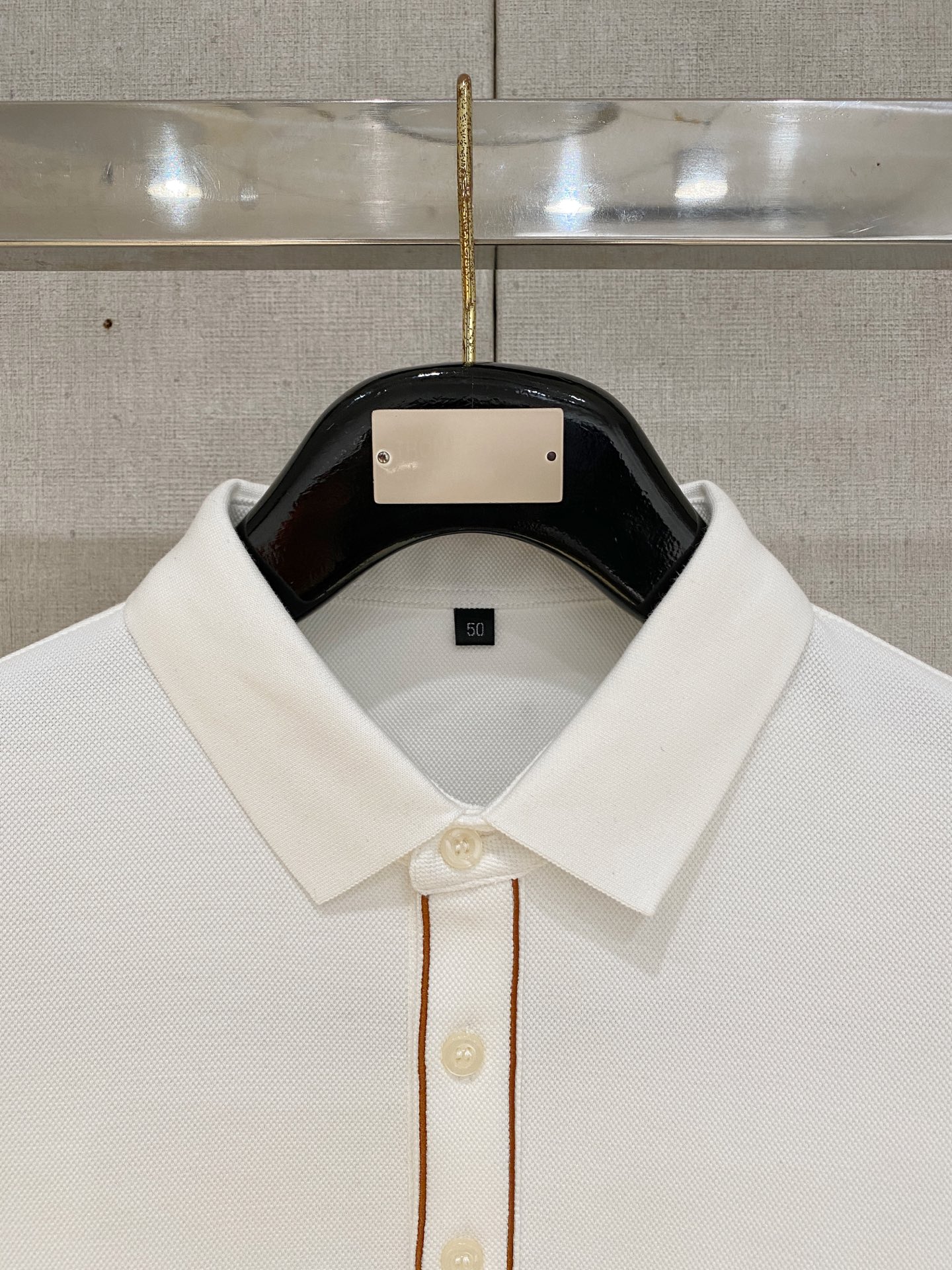 🔥🔥杰尼亚 25S秋季男士半拉链长袖POLO 胸前标志性LOGO徽标 整体非常的轻商务休闲！纯棉面料，上