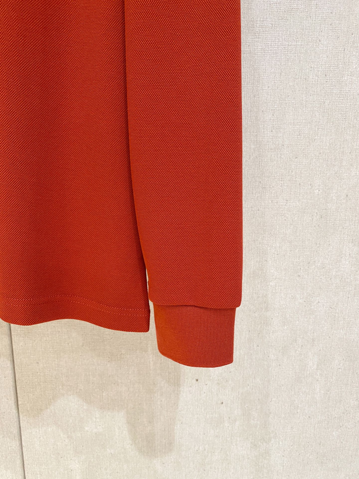 🔥🔥杰尼亚 25S秋季男士半拉链长袖POLO 胸前标志性LOGO徽标 整体非常的轻商务休闲！纯棉面料，上