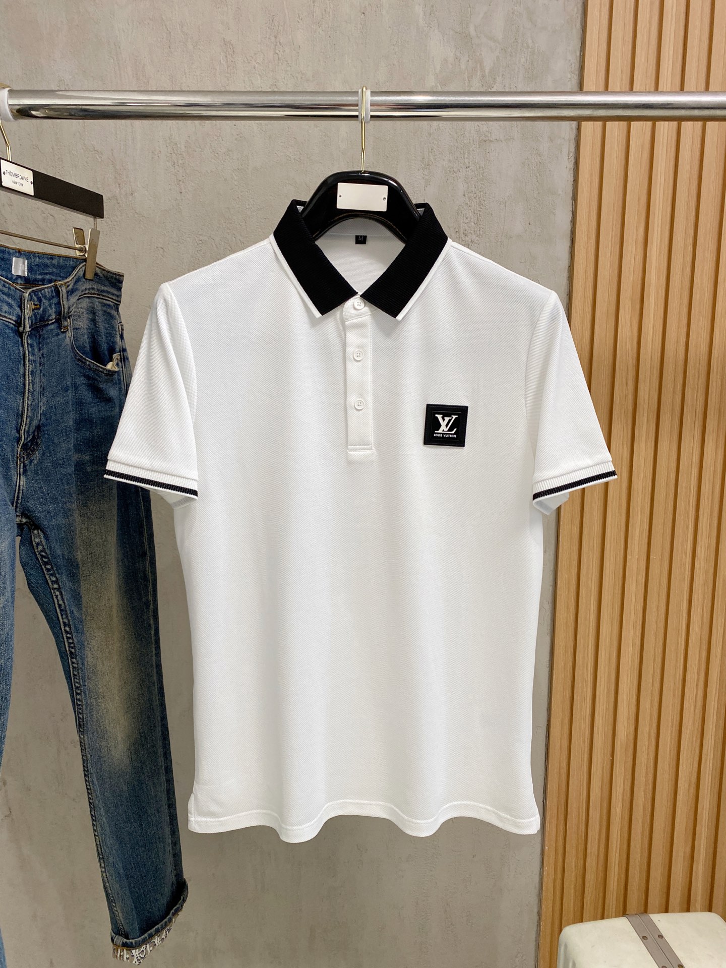 Lv 𝟏𝟎𝟎%新疆长绒棉 面料柔软舒适透气2026 夏季 限量款短袖Polo系列𝗦𝗜𝗭𝗘：𝗠-𝟰𝗫𝗟