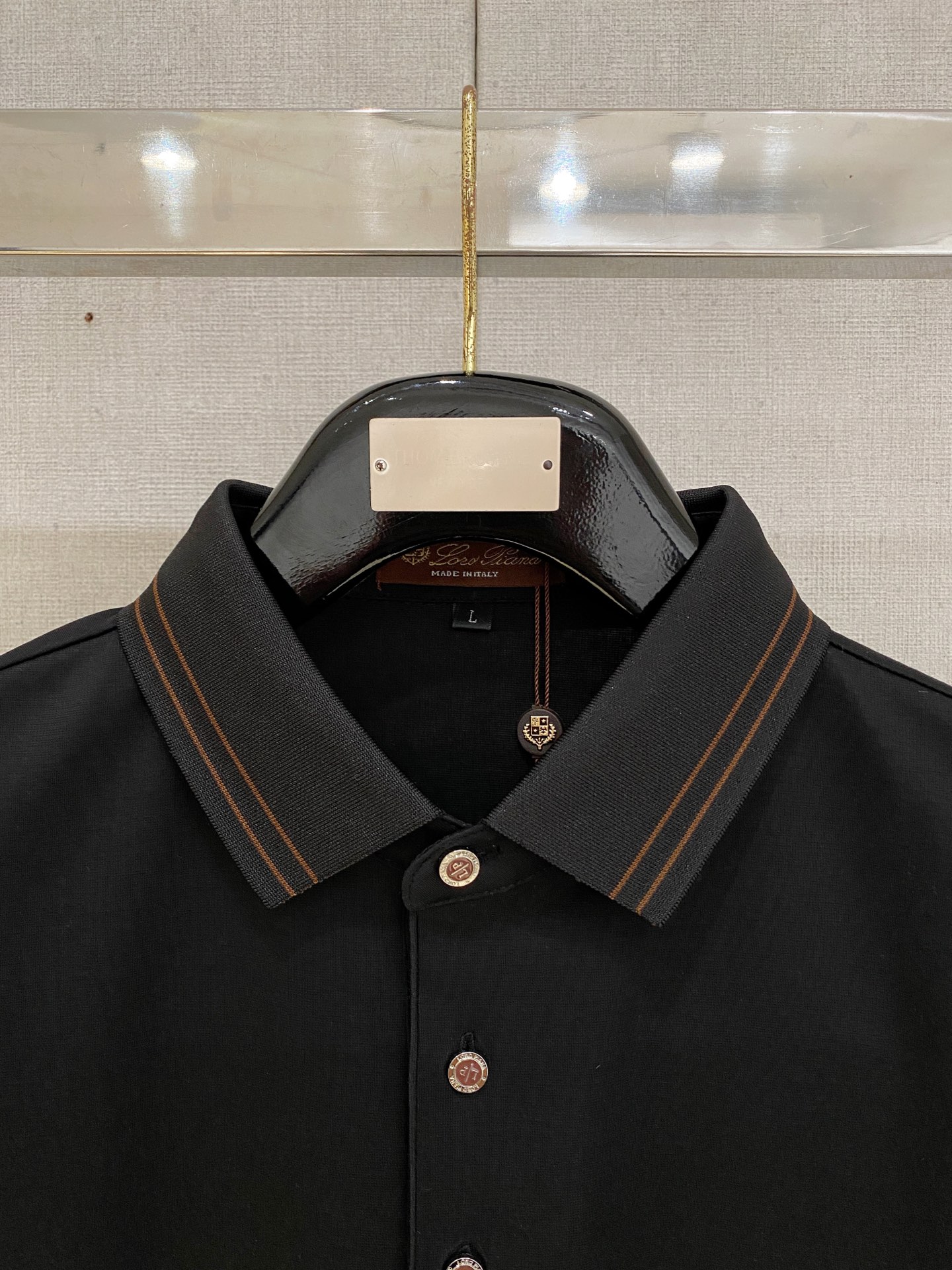 Loro Piana 𝟏𝟎%新疆长绒棉 面料柔软舒适透气2026 夏季 限量款短袖Polo系列𝗦𝗜𝗭𝗘：