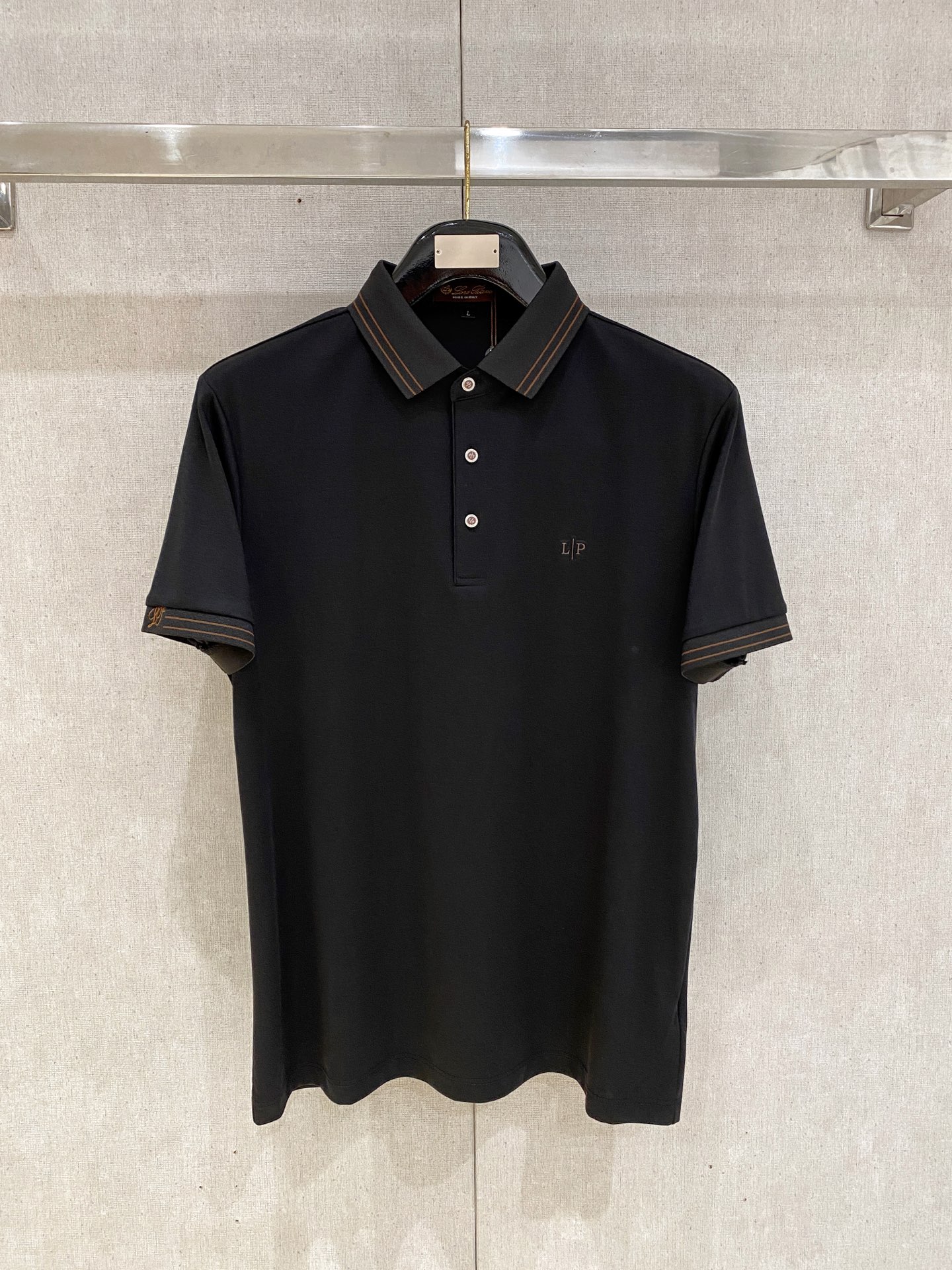 Loro Piana 𝟏𝟎%新疆长绒棉 面料柔软舒适透气2026 夏季 限量款短袖Polo系列𝗦𝗜𝗭𝗘：