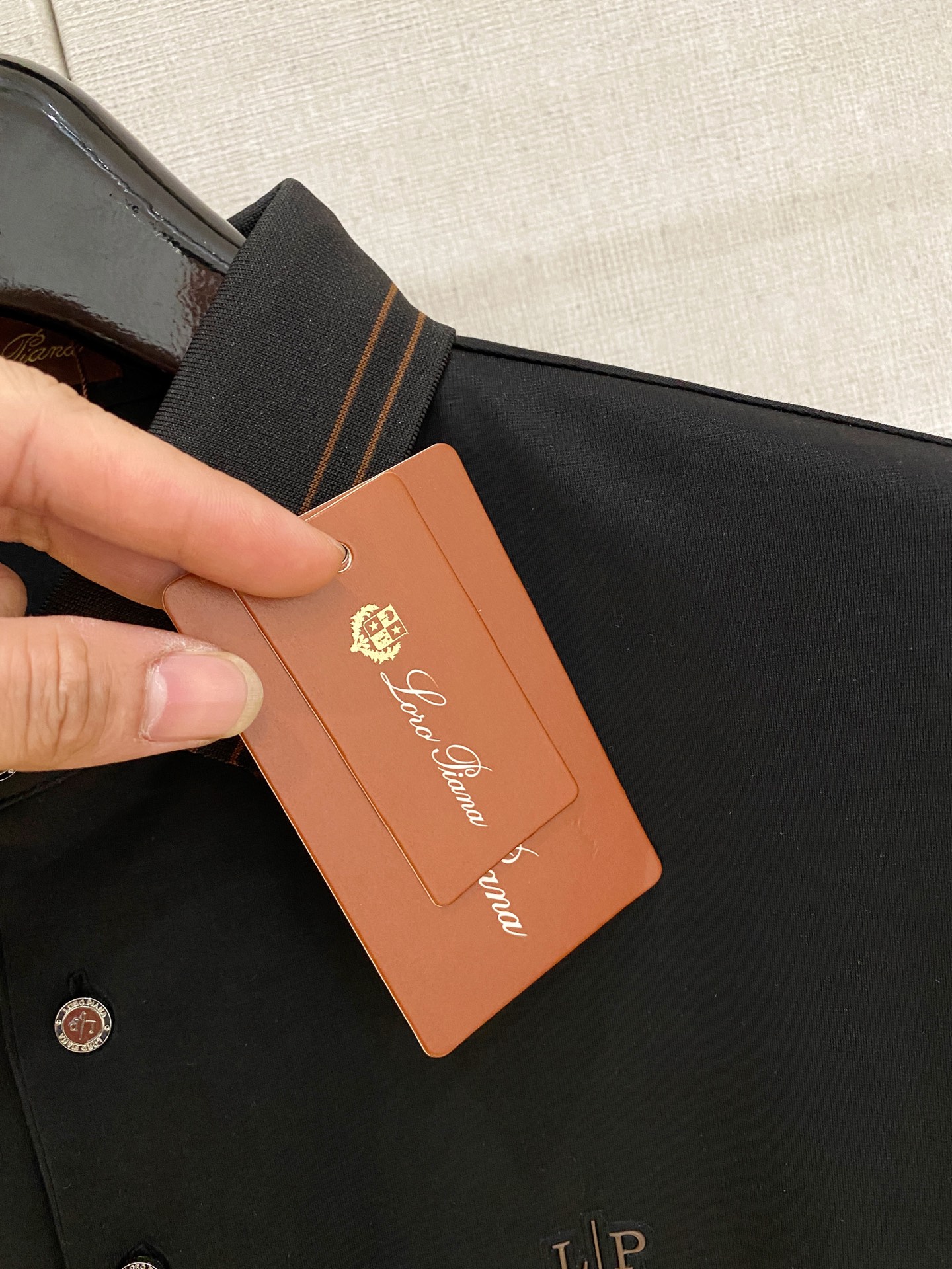 Loro Piana 𝟏𝟎%新疆长绒棉 面料柔软舒适透气2026 夏季 限量款短袖Polo系列𝗦𝗜𝗭𝗘：
