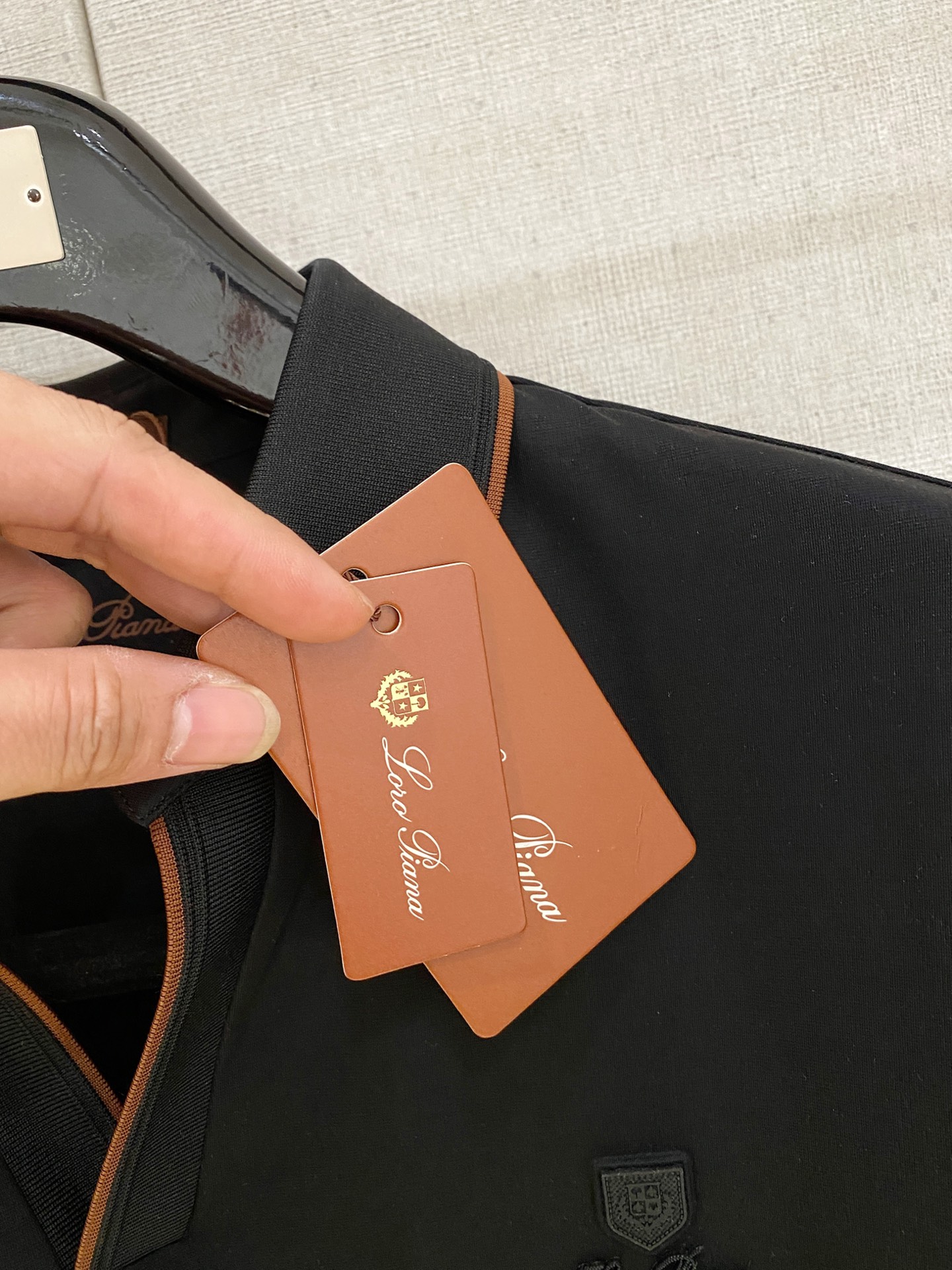 Loro Piana 𝟏𝟎%新疆长绒棉 面料柔软舒适透气2026 夏季 限量款短袖Polo系列𝗦𝗜𝗭𝗘：