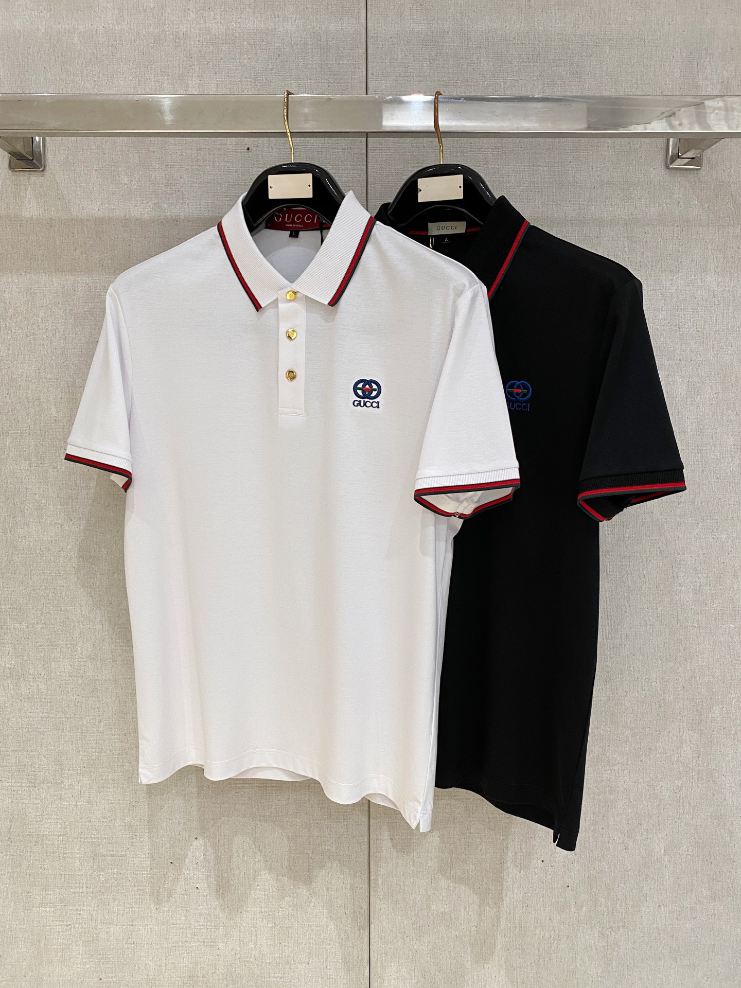 古驰 𝟏𝟎𝟎%新疆长绒棉 面料柔软舒适透气2026 夏季 限量款短袖Polo系列𝗦𝗜𝗭𝗘：𝗠-𝟰𝗫𝗟