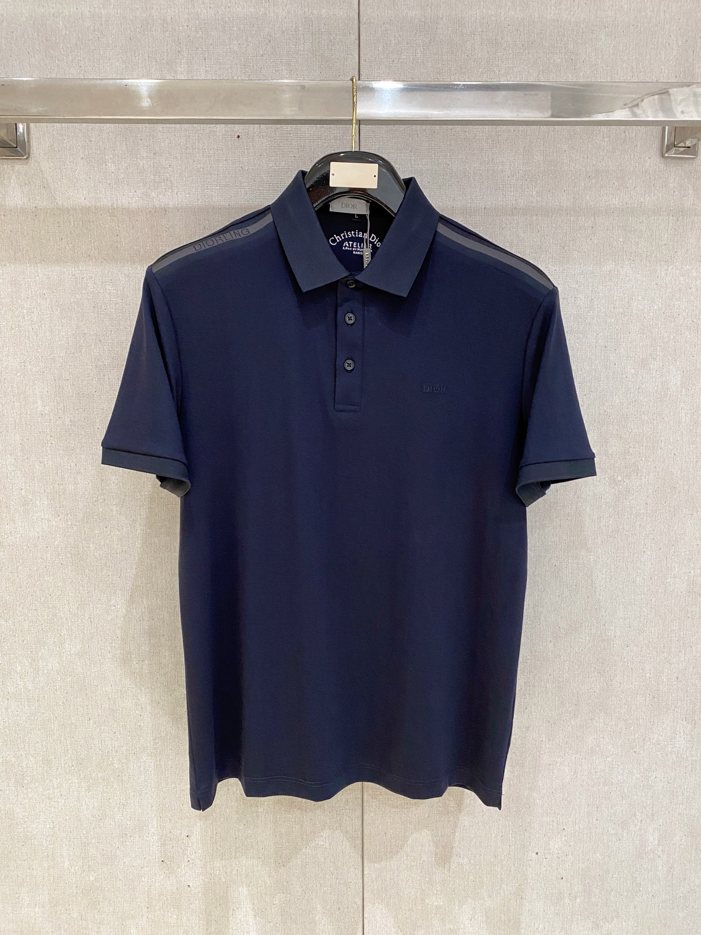 迪奥 𝟏𝟎𝟎%新疆长绒棉 面料柔软舒适透气2026 夏季 限量款短袖Polo系列𝗦𝗜𝗭𝗘：𝗠-𝟰𝗫𝗟