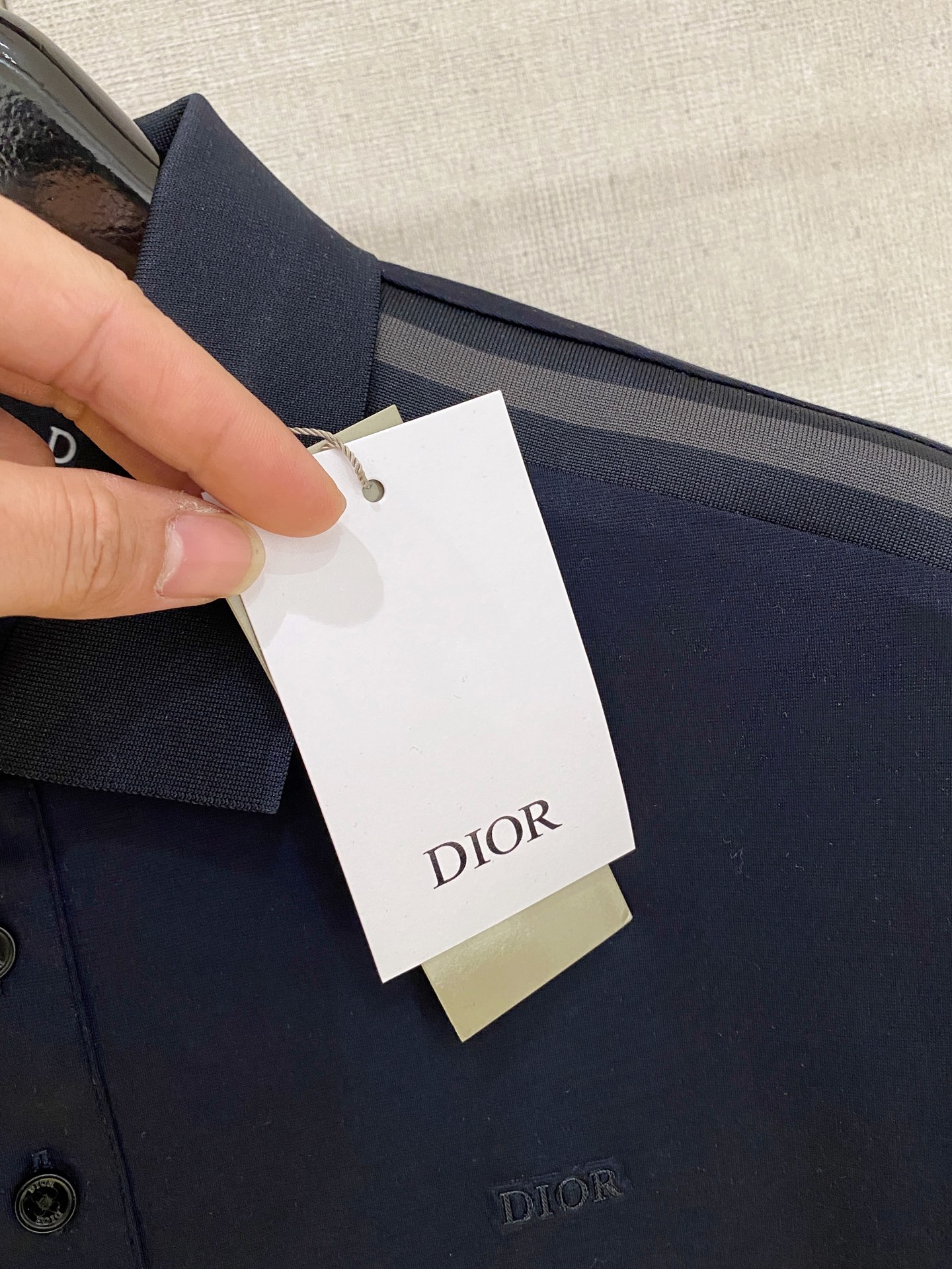 迪奥 𝟏𝟎𝟎%新疆长绒棉 面料柔软舒适透气2026 夏季 限量款短袖Polo系列𝗦𝗜𝗭𝗘：𝗠-𝟰𝗫𝗟