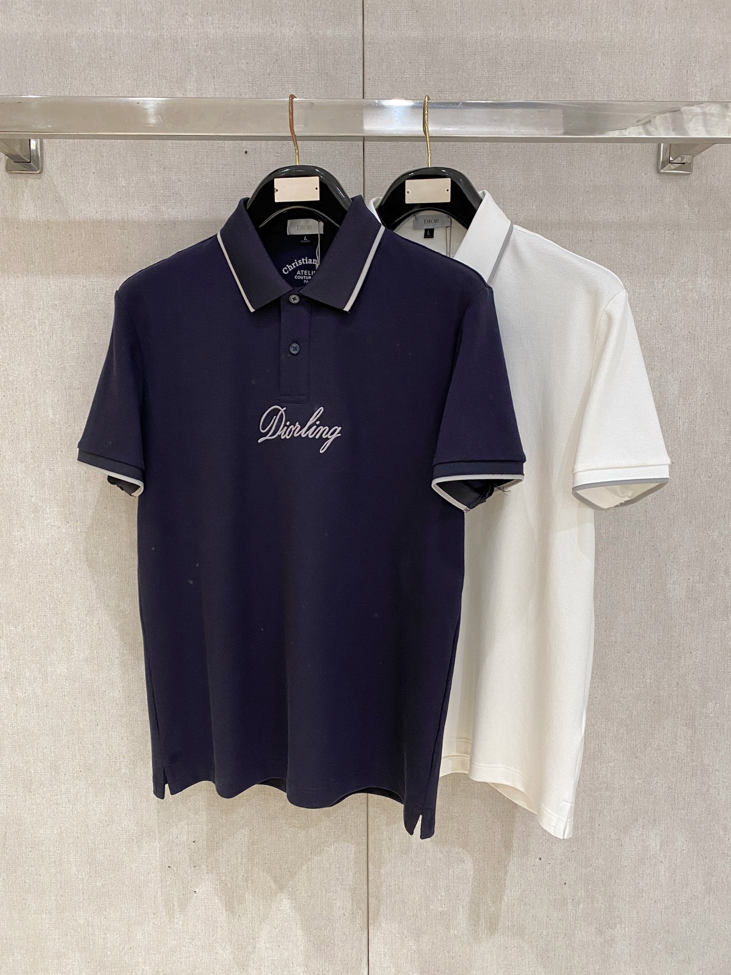 迪奥 𝟏𝟎𝟎%新疆长绒棉 面料柔软舒适透气2026 夏季 限量款短袖Polo系列𝗦𝗜𝗭𝗘：𝗠-𝟰𝗫𝗟