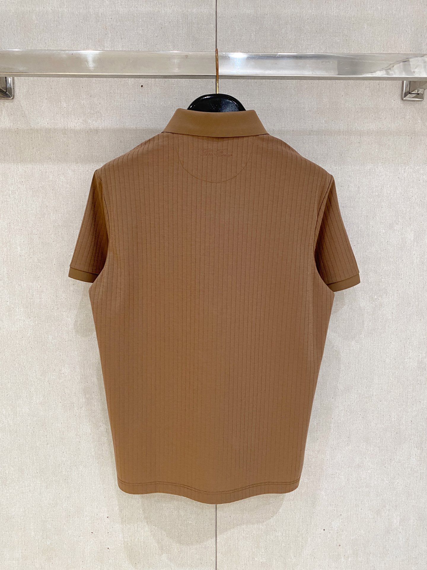 Loro Piana 𝟐𝟎%新疆长绒棉 面料柔软舒适透气2026 夏季 限量款短袖Polo系列𝗦𝗜𝗭𝗘：