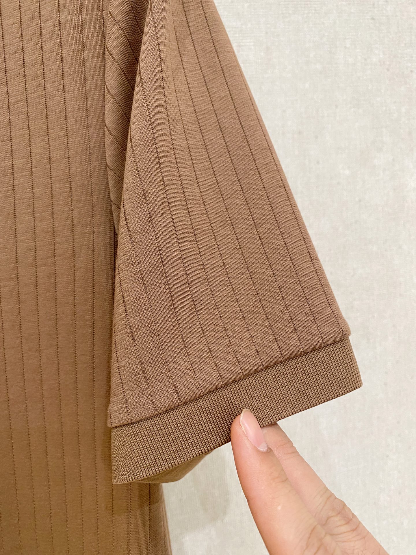 Loro Piana 𝟐𝟎%新疆长绒棉 面料柔软舒适透气2026 夏季 限量款短袖Polo系列𝗦𝗜𝗭𝗘：