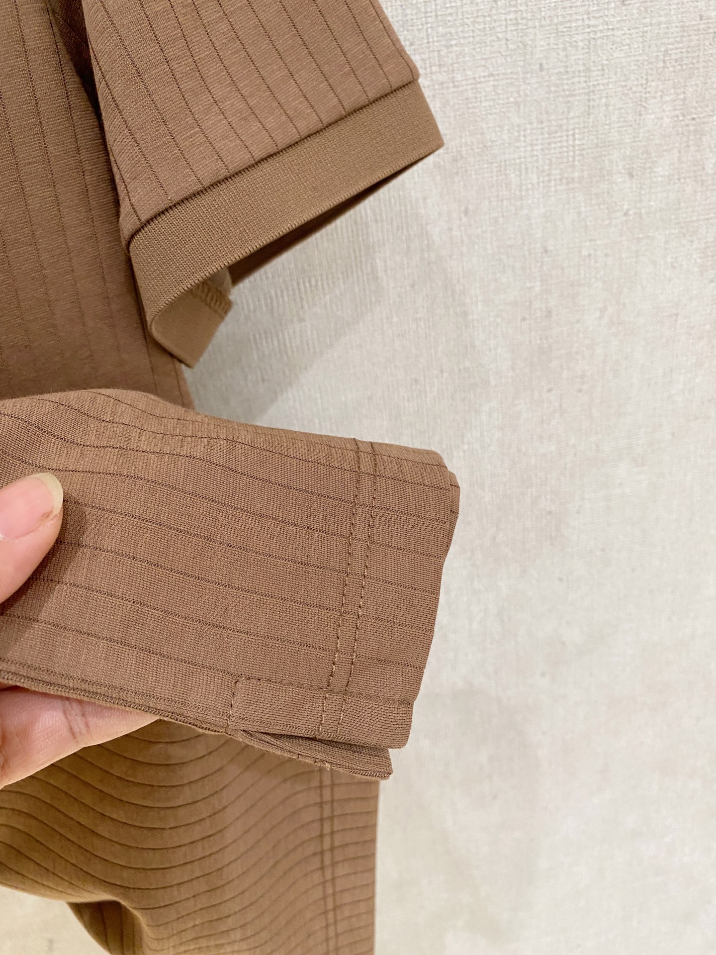 Loro Piana 𝟐𝟎%新疆长绒棉 面料柔软舒适透气2026 夏季 限量款短袖Polo系列𝗦𝗜𝗭𝗘：