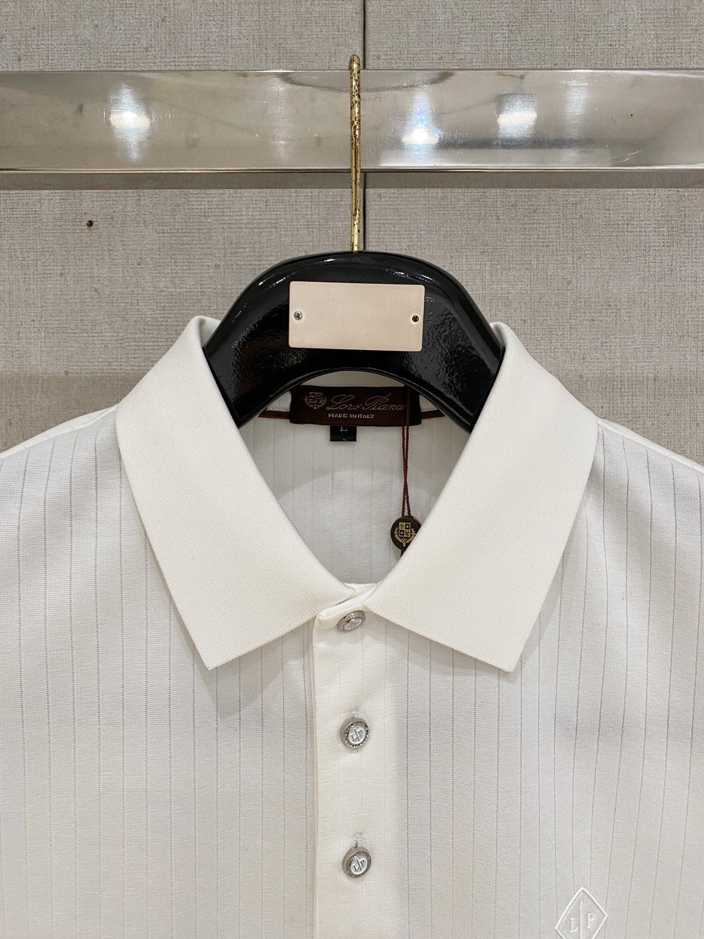 Loro Piana 𝟐𝟎%新疆长绒棉 面料柔软舒适透气2026 夏季 限量款短袖Polo系列𝗦𝗜𝗭𝗘：