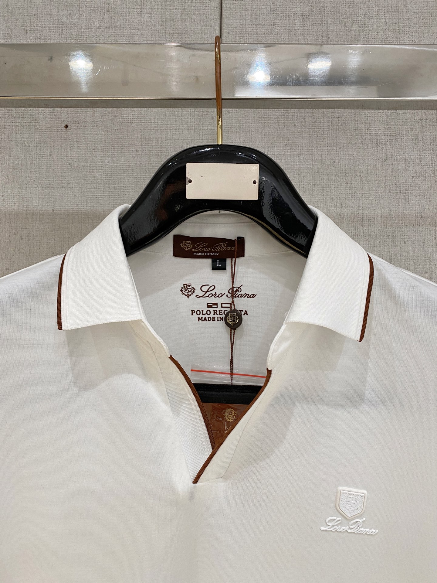 Loro Piana 𝟏𝟎%新疆长绒棉 面料柔软舒适透气2026 夏季 限量款短袖Polo系列𝗦𝗜𝗭𝗘：