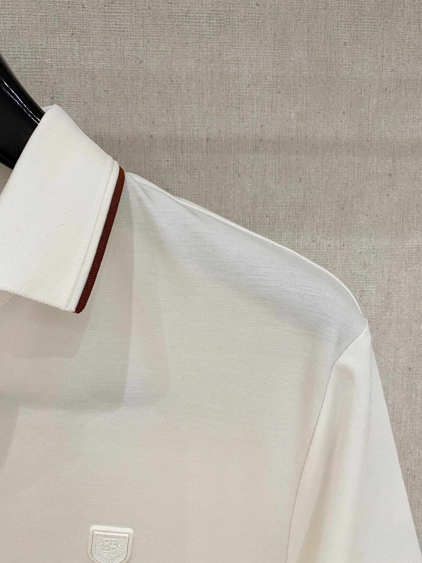 Loro Piana 𝟏𝟎%新疆长绒棉 面料柔软舒适透气2026 夏季 限量款短袖Polo系列𝗦𝗜𝗭𝗘：