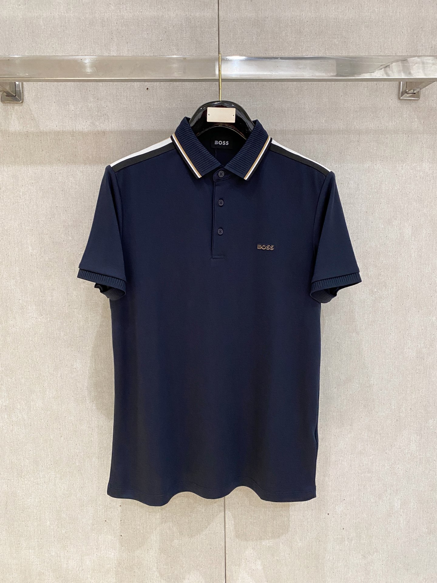 boss 𝟏𝟎𝟎%新疆长绒棉 面料柔软舒适透气2026 夏季 限量款短袖Polo系列𝗦𝗜𝗭𝗘：𝗠-𝟰𝗫𝗟