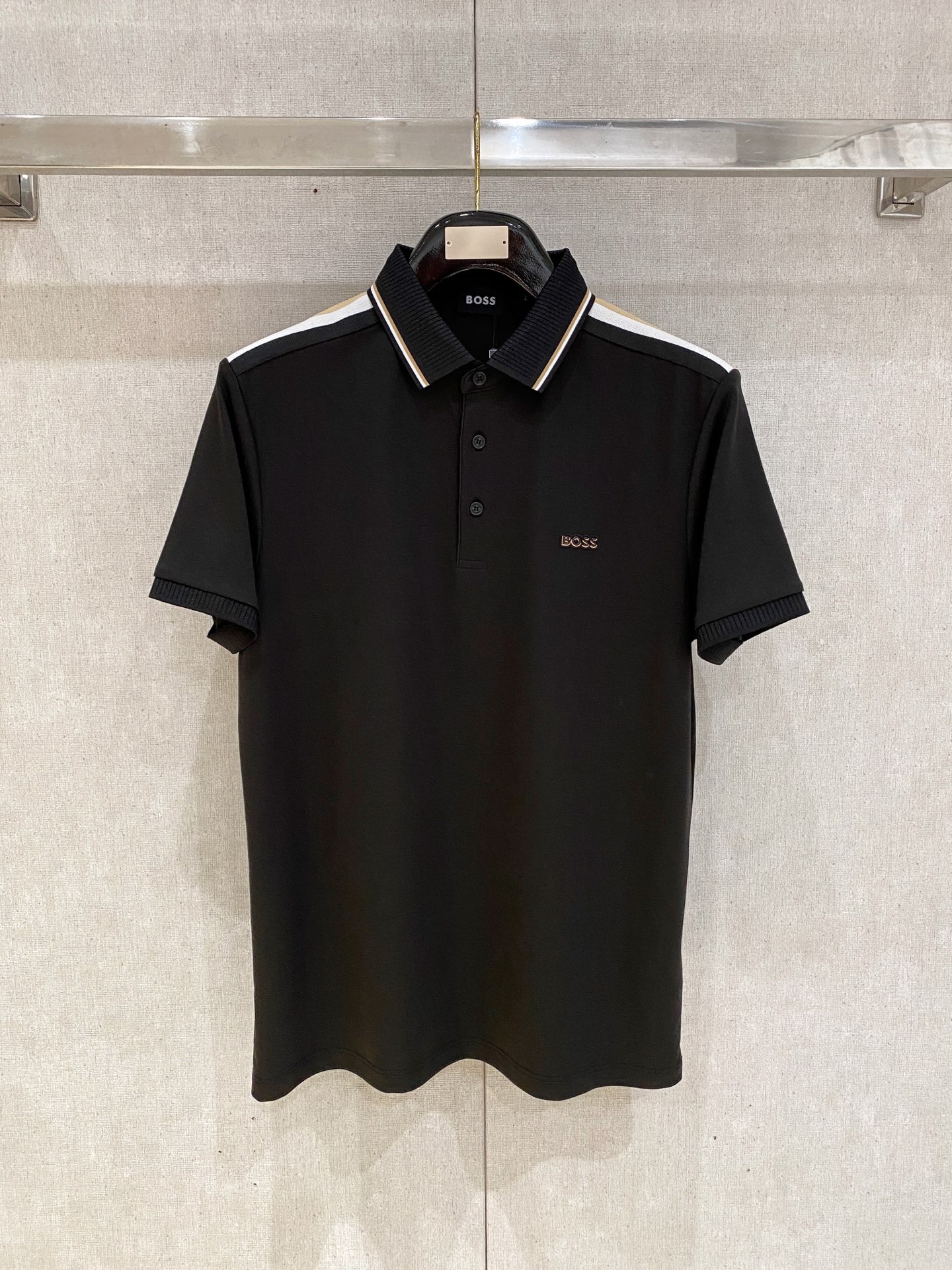 boss 𝟏𝟎𝟎%新疆长绒棉 面料柔软舒适透气2026 夏季 限量款短袖Polo系列𝗦𝗜𝗭𝗘：𝗠-𝟰𝗫𝗟