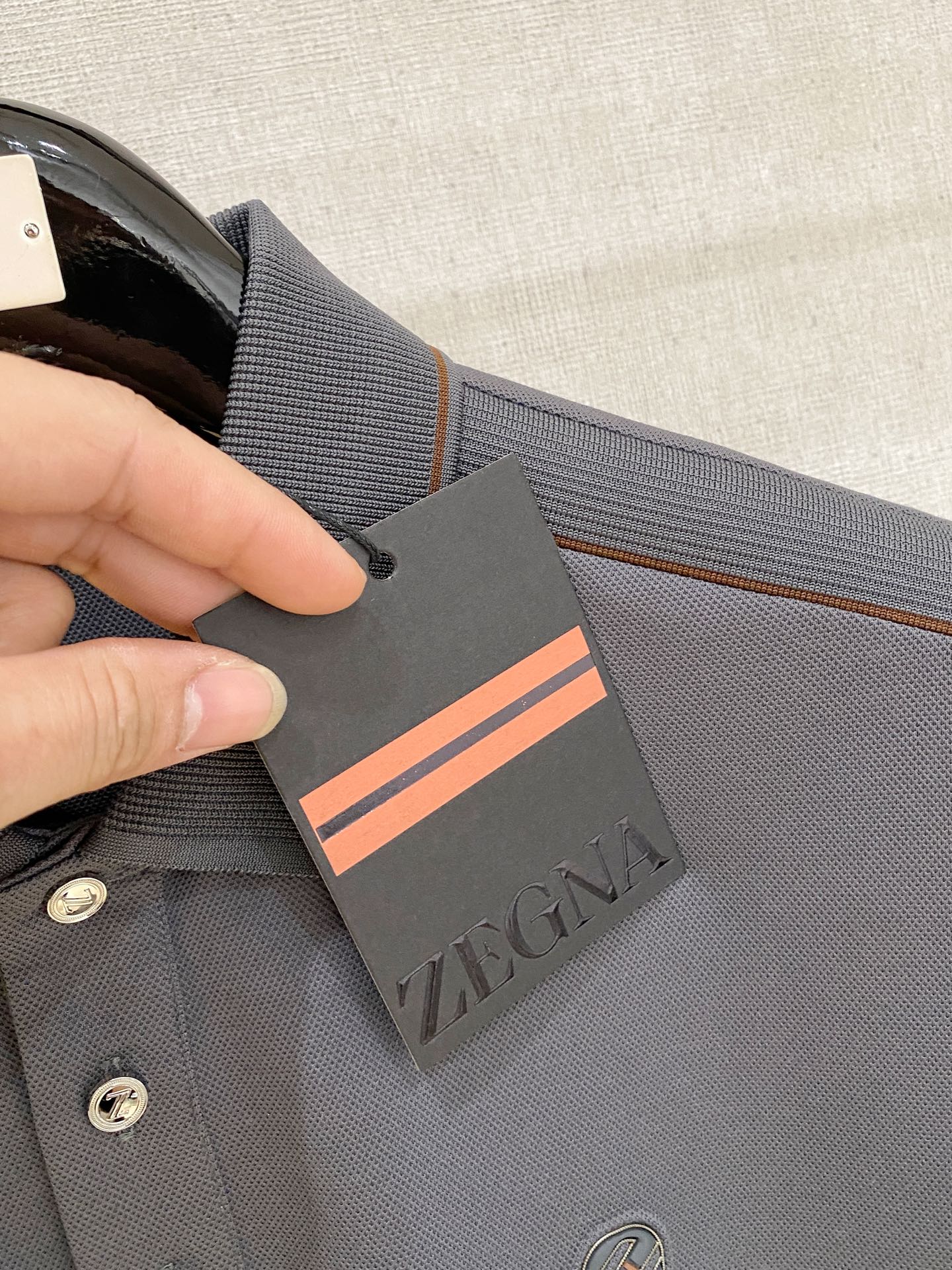 杰尼亚 𝟏𝟎𝟎%新疆长绒棉 面料柔软舒适透气2026 夏季 限量款短袖Polo系列𝗦𝗜𝗭𝗘：𝗠-𝟰𝗫𝗟