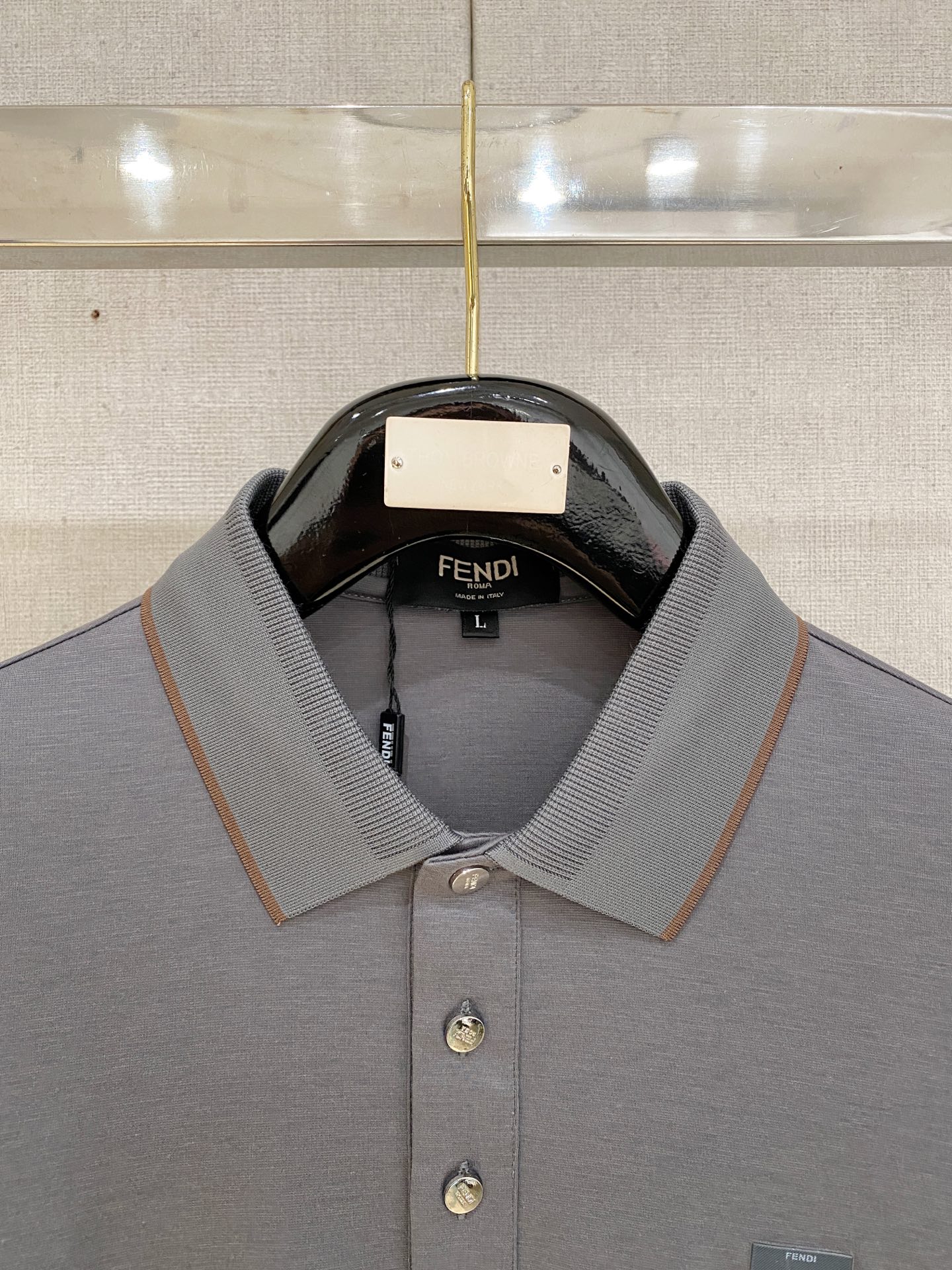 芬迪 𝟏𝟎𝟎%新疆长绒棉 面料柔软舒适透气2026 夏季 限量款短袖Polo系列𝗦𝗜𝗭𝗘：𝗠-𝟰𝗫𝗟