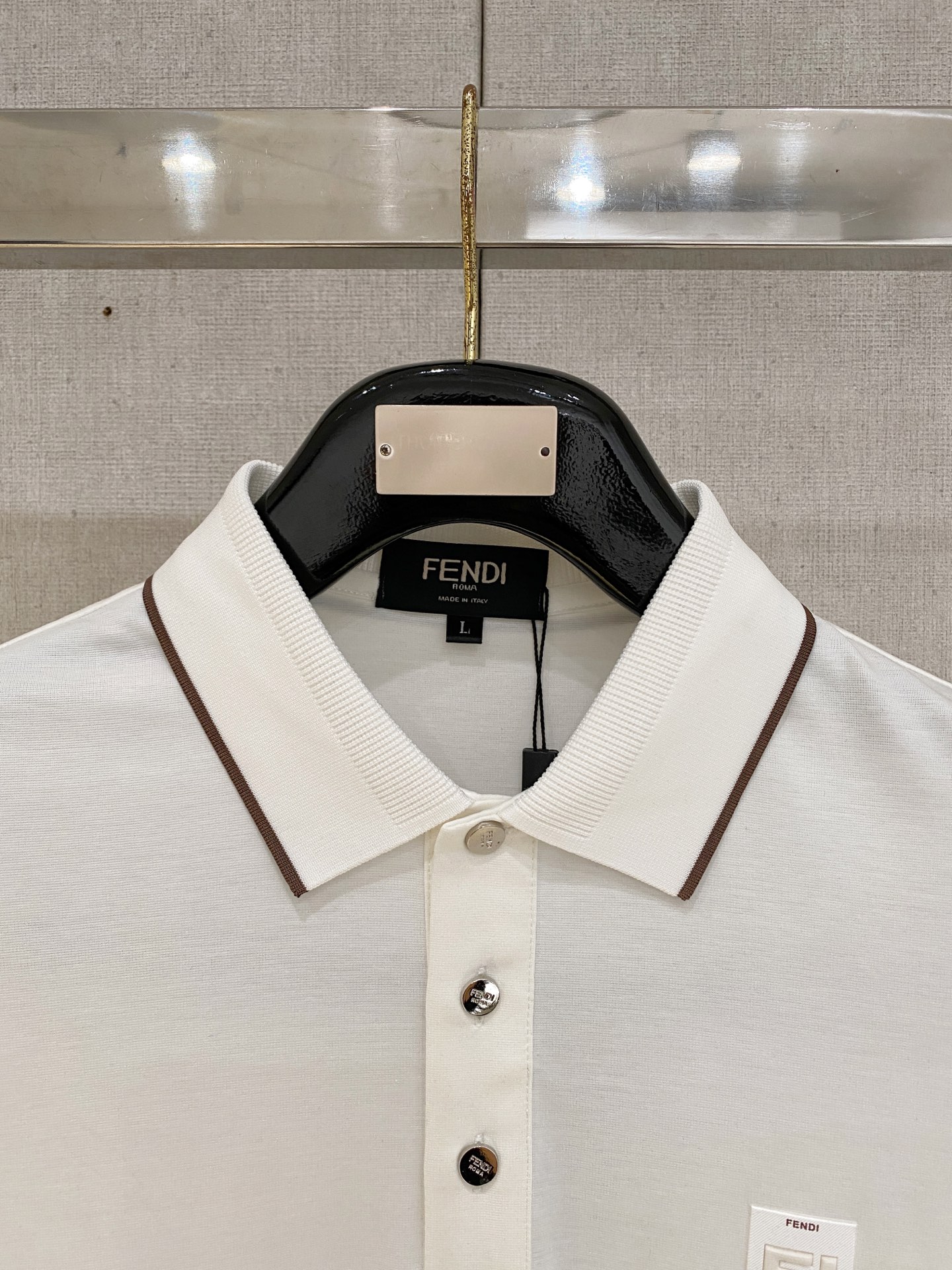 芬迪 𝟏𝟎𝟎%新疆长绒棉 面料柔软舒适透气2026 夏季 限量款短袖Polo系列𝗦𝗜𝗭𝗘：𝗠-𝟰𝗫𝗟