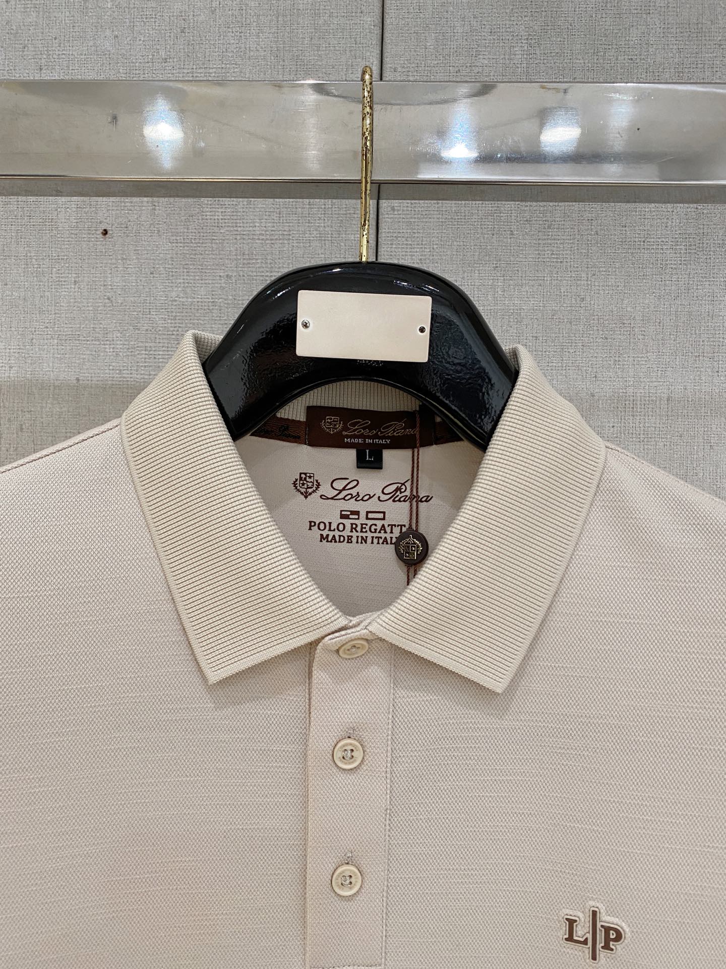 Loro Piana 𝟏𝟎%新疆长绒棉 面料柔软舒适透气2026 夏季 限量款短袖Polo系列𝗦𝗜𝗭𝗘：
