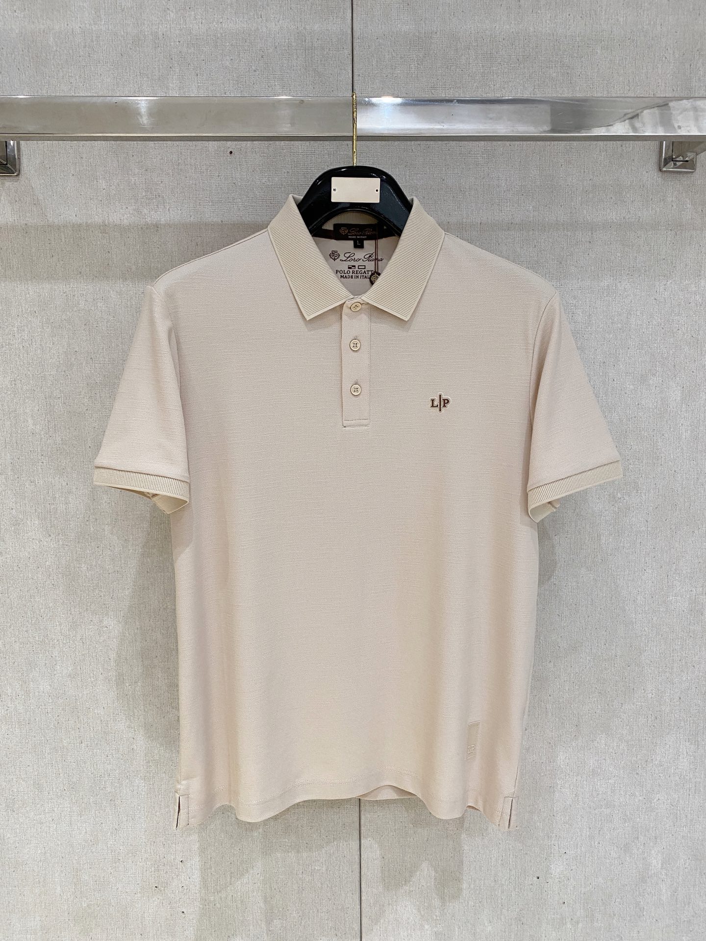Loro Piana 𝟏𝟎%新疆长绒棉 面料柔软舒适透气2026 夏季 限量款短袖Polo系列𝗦𝗜𝗭𝗘：