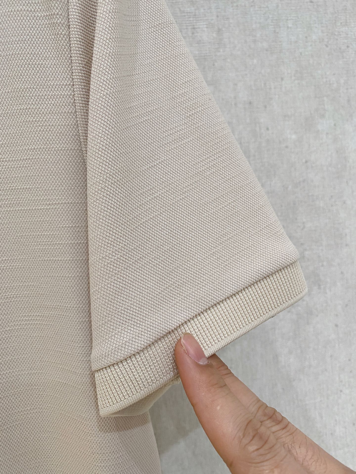 Loro Piana 𝟏𝟎%新疆长绒棉 面料柔软舒适透气2026 夏季 限量款短袖Polo系列𝗦𝗜𝗭𝗘：