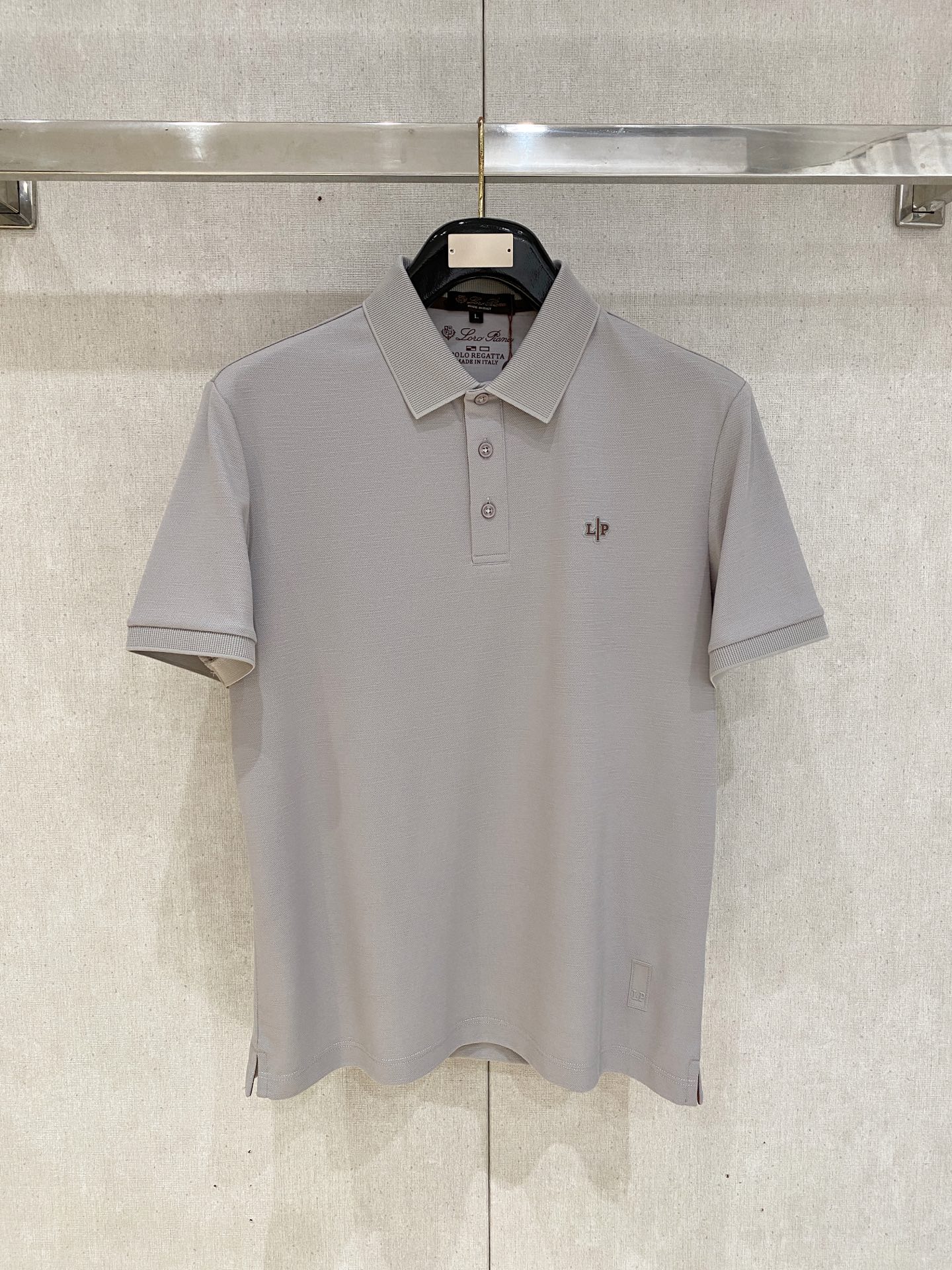 Loro Piana 𝟏𝟎%新疆长绒棉 面料柔软舒适透气2026 夏季 限量款短袖Polo系列𝗦𝗜𝗭𝗘：