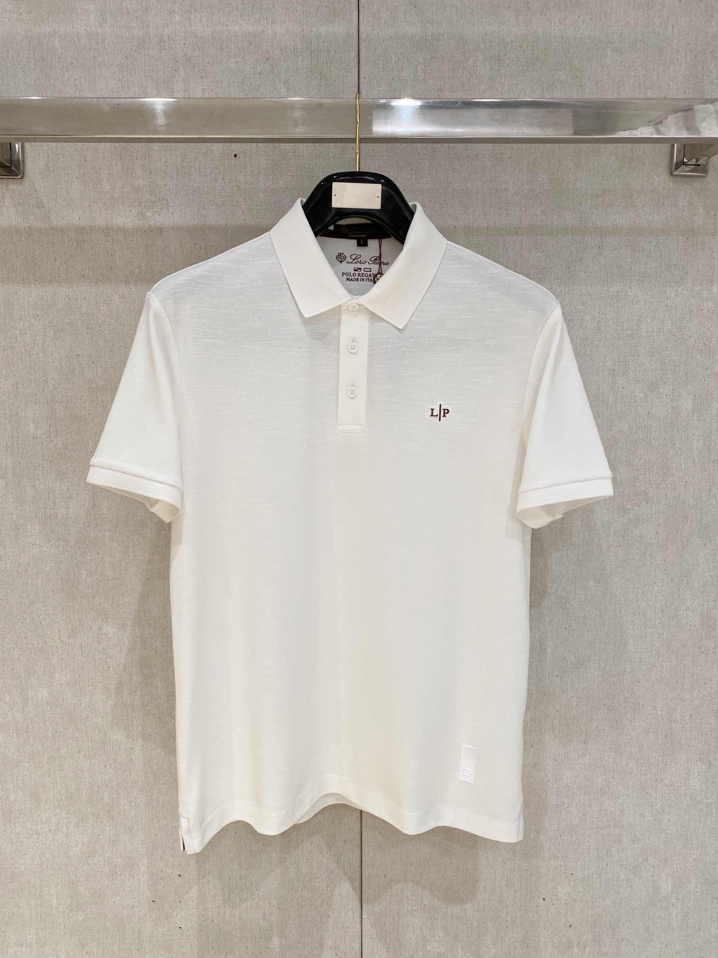 Loro Piana 𝟏𝟎%新疆长绒棉 面料柔软舒适透气2026 夏季 限量款短袖Polo系列𝗦𝗜𝗭𝗘：